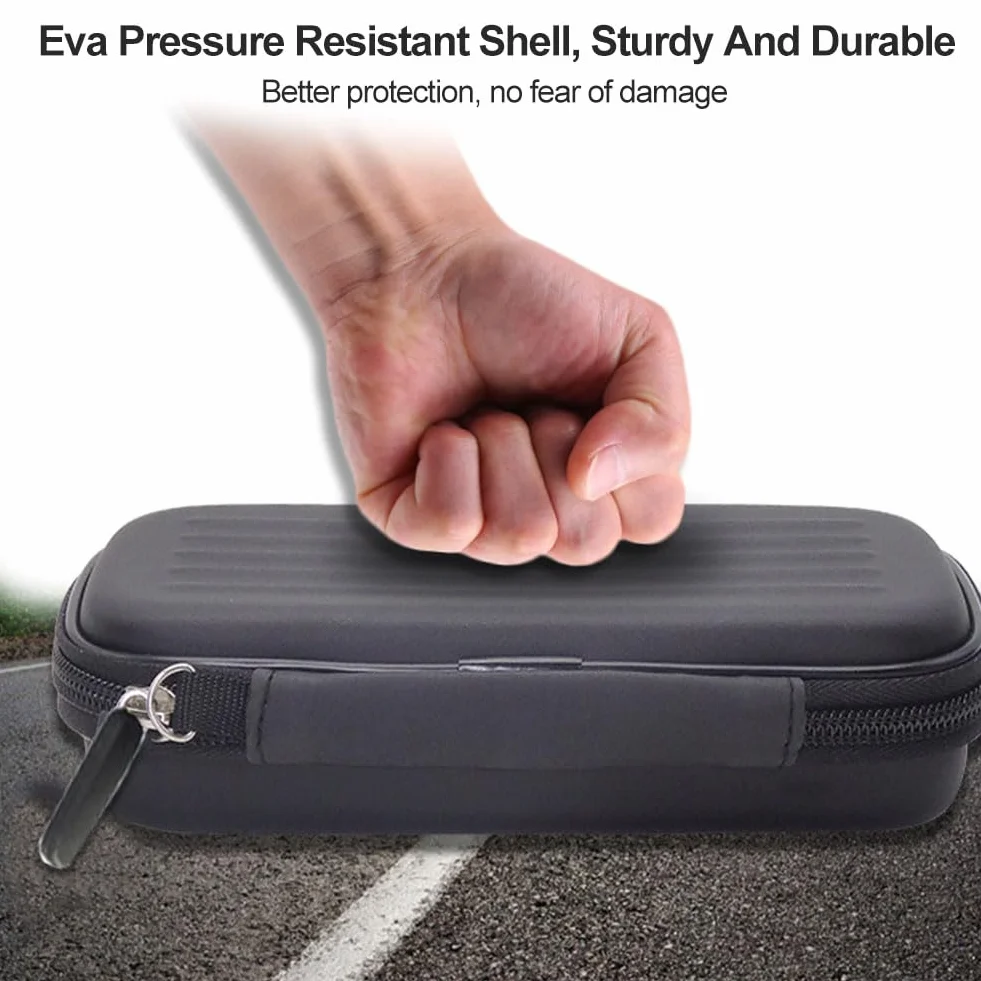 Dart Case, Bolsa para Dardos, Bolsa para Dardos Estuche, Organizador de Dardo, para 3 Dardo y Otros Accesorios, Resistente a los Golpes, Apto para Puntas y Otros Accesorios (Negro)