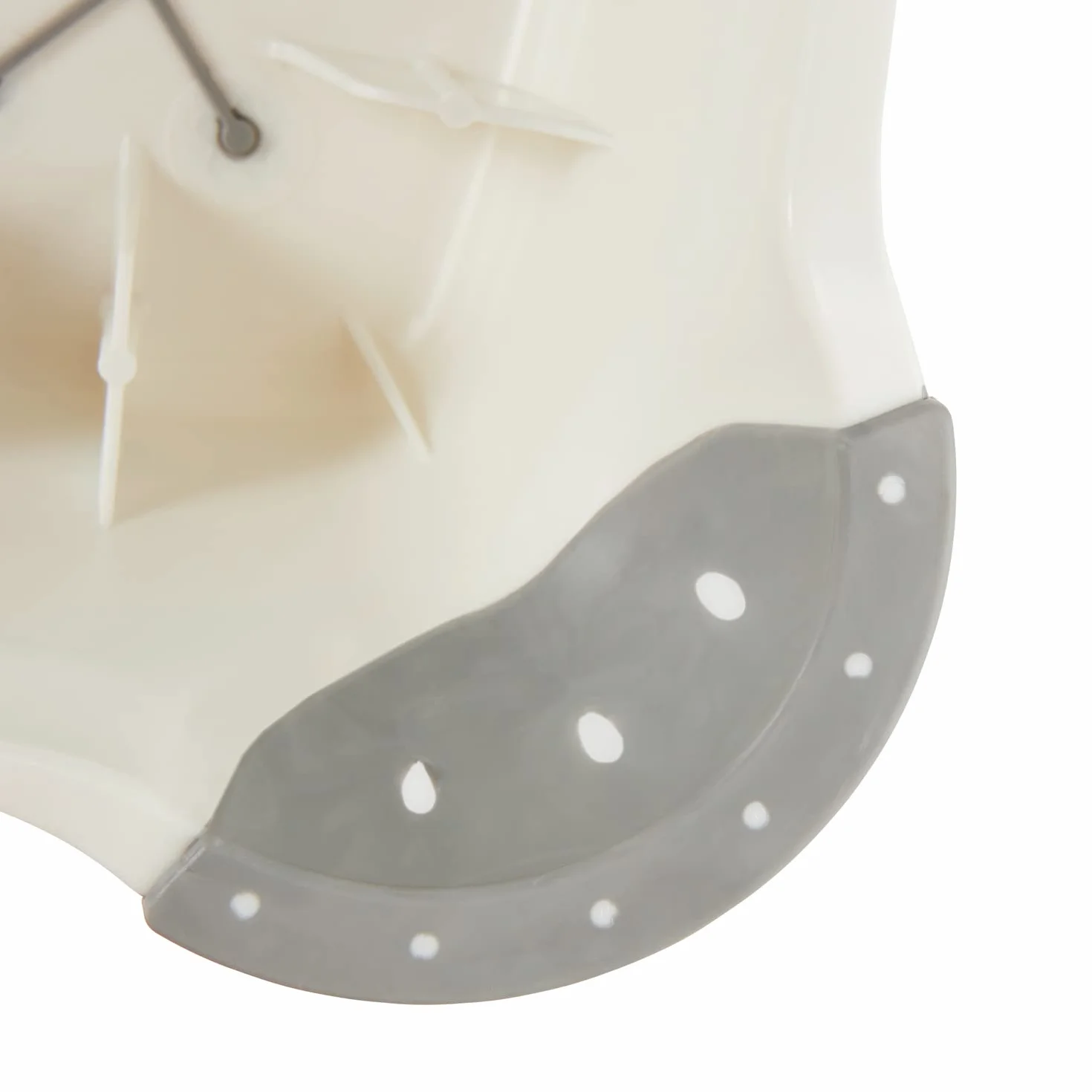 Keepper Taburete de Dos Escalones Hippo Antideslizante Blanco 18 Meses a 10 Años