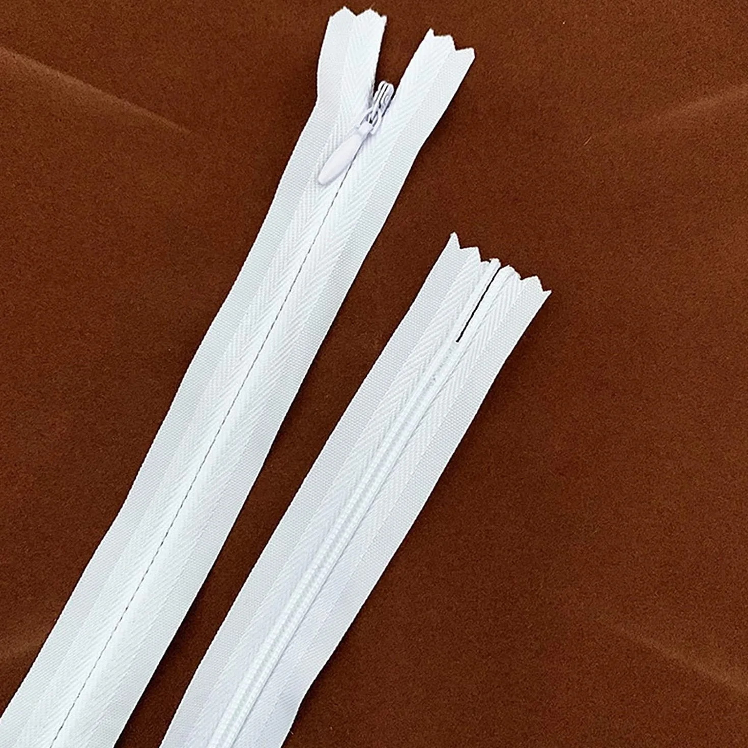 Cremallera, Cremalleras 10 Piezas, 50 Cm De Longitud, Bucle De Cremallera De Nylon for Coser, Cremallera Invisible, Bricolaje, Accesorios De Vestir, 20 Colores, Accesorios Artesanales