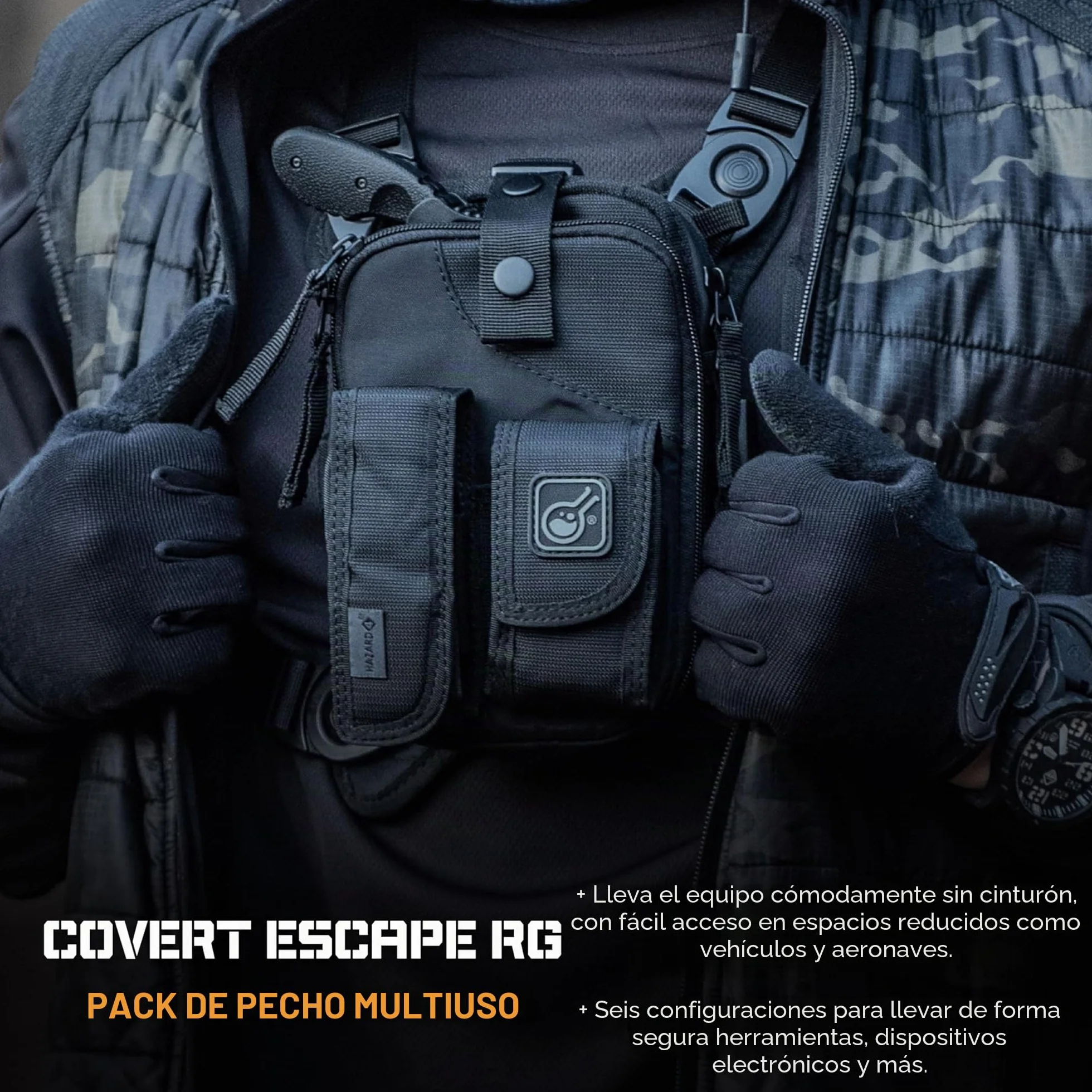 Hazard 4 Covert RG Escape Holster BLK