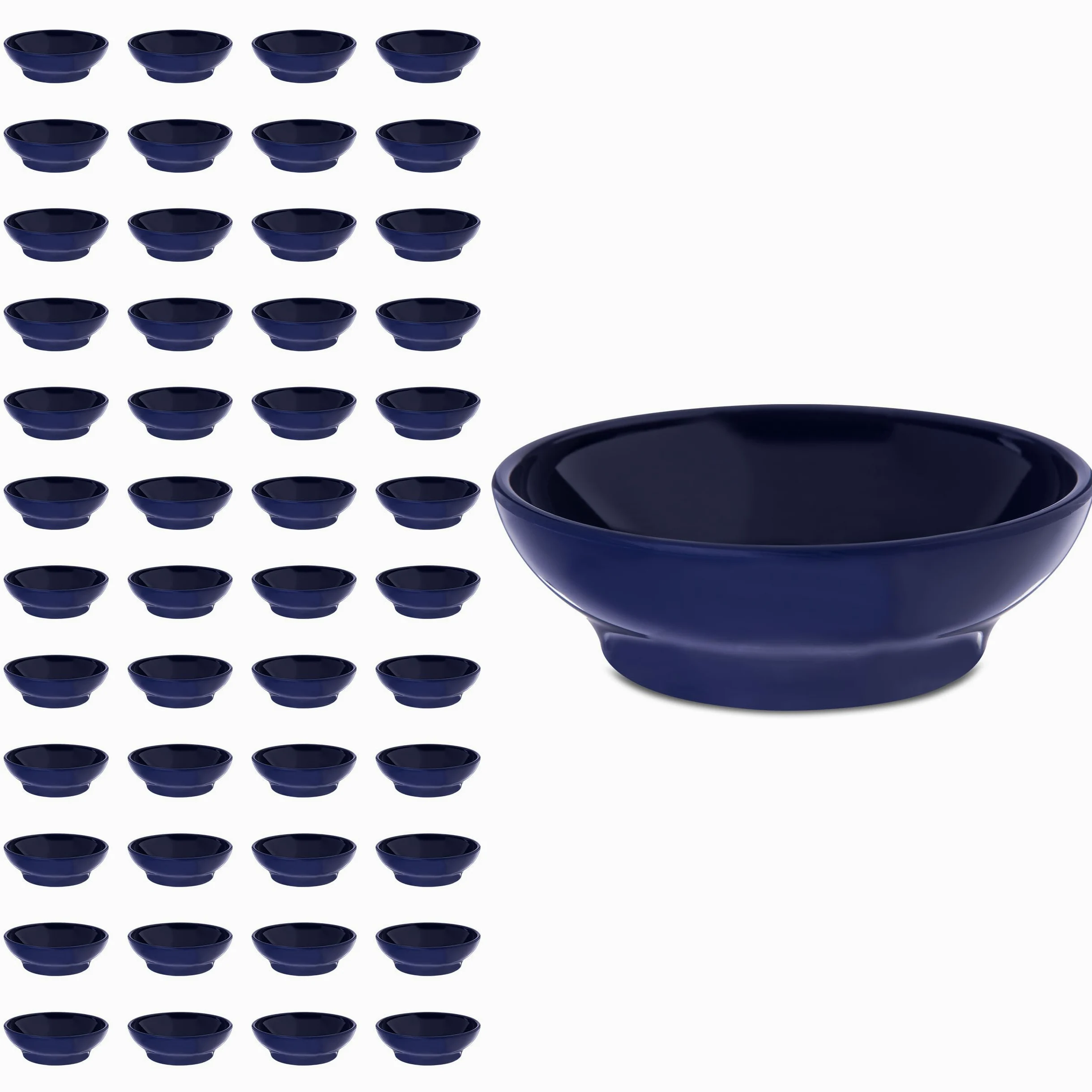 Carlisle 4312560 SAN - Ramequín para salsa, capacidad de 5 onzas, altura de 1.80 pulgadas, azul cobalto (caja de 48)