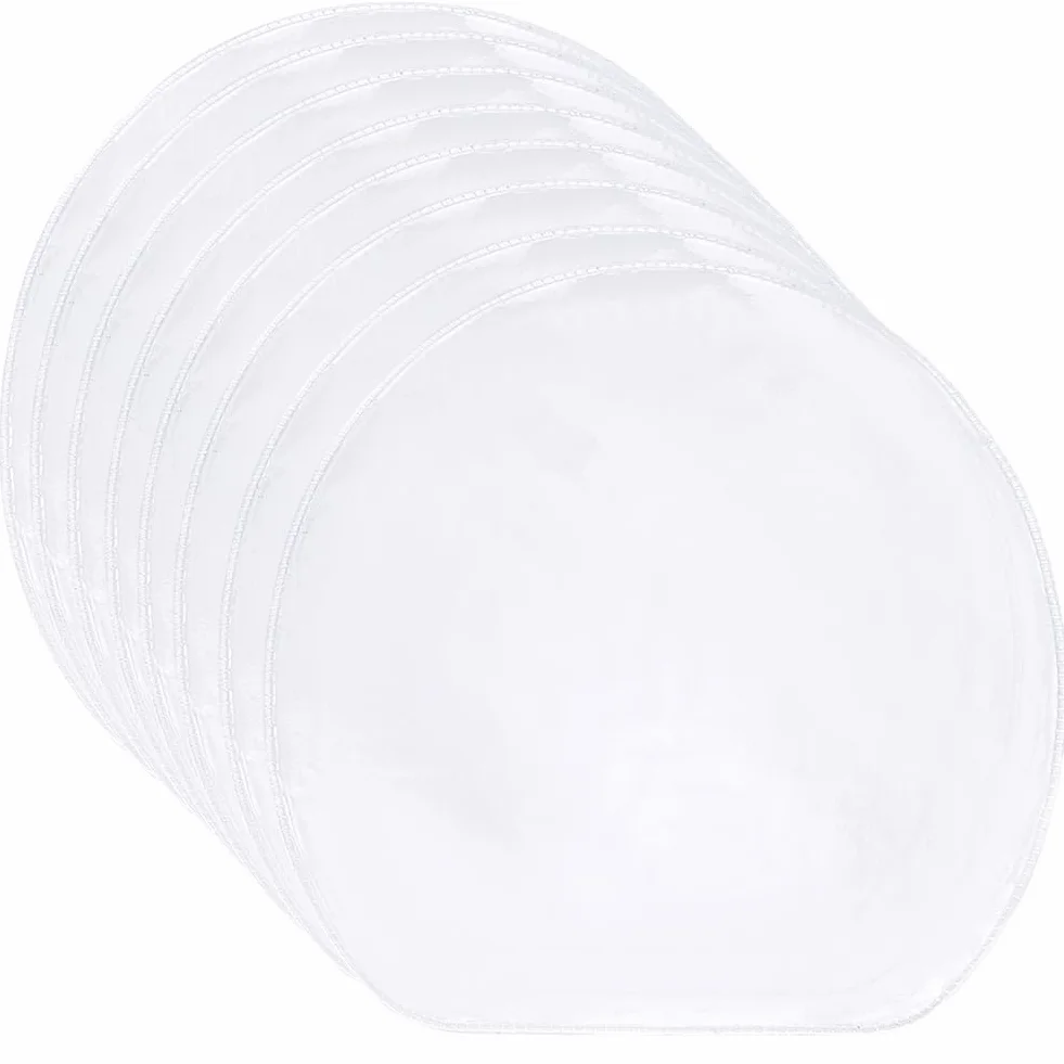 CREATCABIN 12 Piezas Película Protectora Adhesiva para Raqueta de Tenis de Mesa Transparente 16×16.3 cm