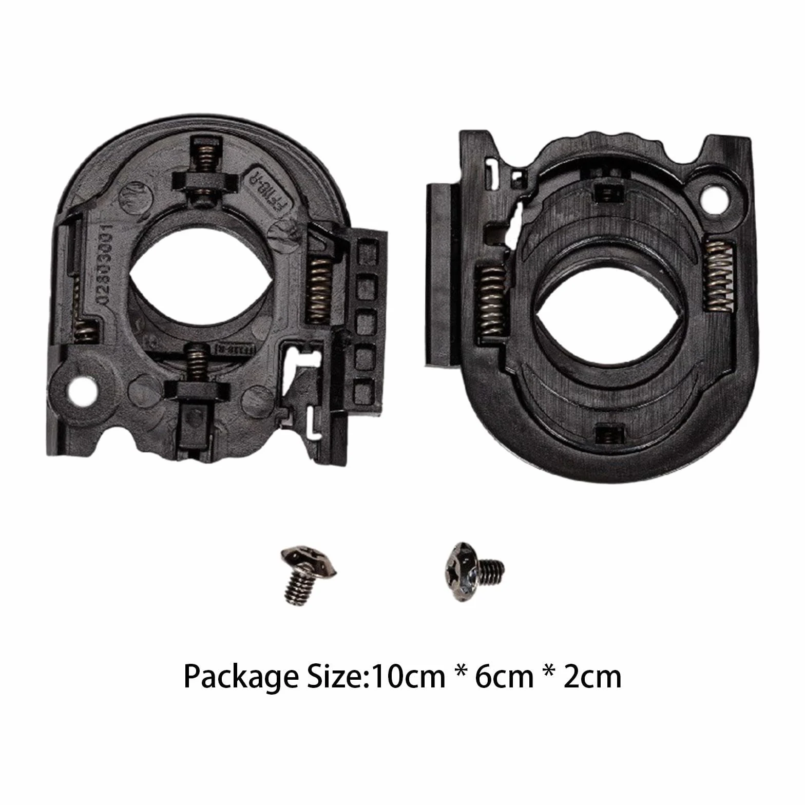 Oshhni Kit de Reemplazo de Base del Escudo del Casco Izquierda y Derecha para MT 2