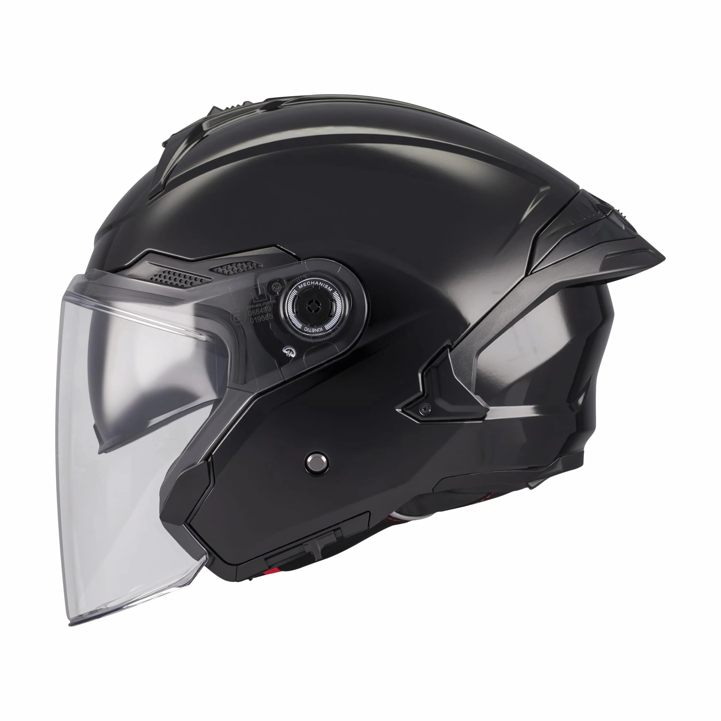 MT Helmets Cosmo SV Casco Moto Jet Visor Solar Retráctil Pantalla Extracción Rápida Interior Lavable Intercomunicador UCS Homologado ECE 22.06 DOT