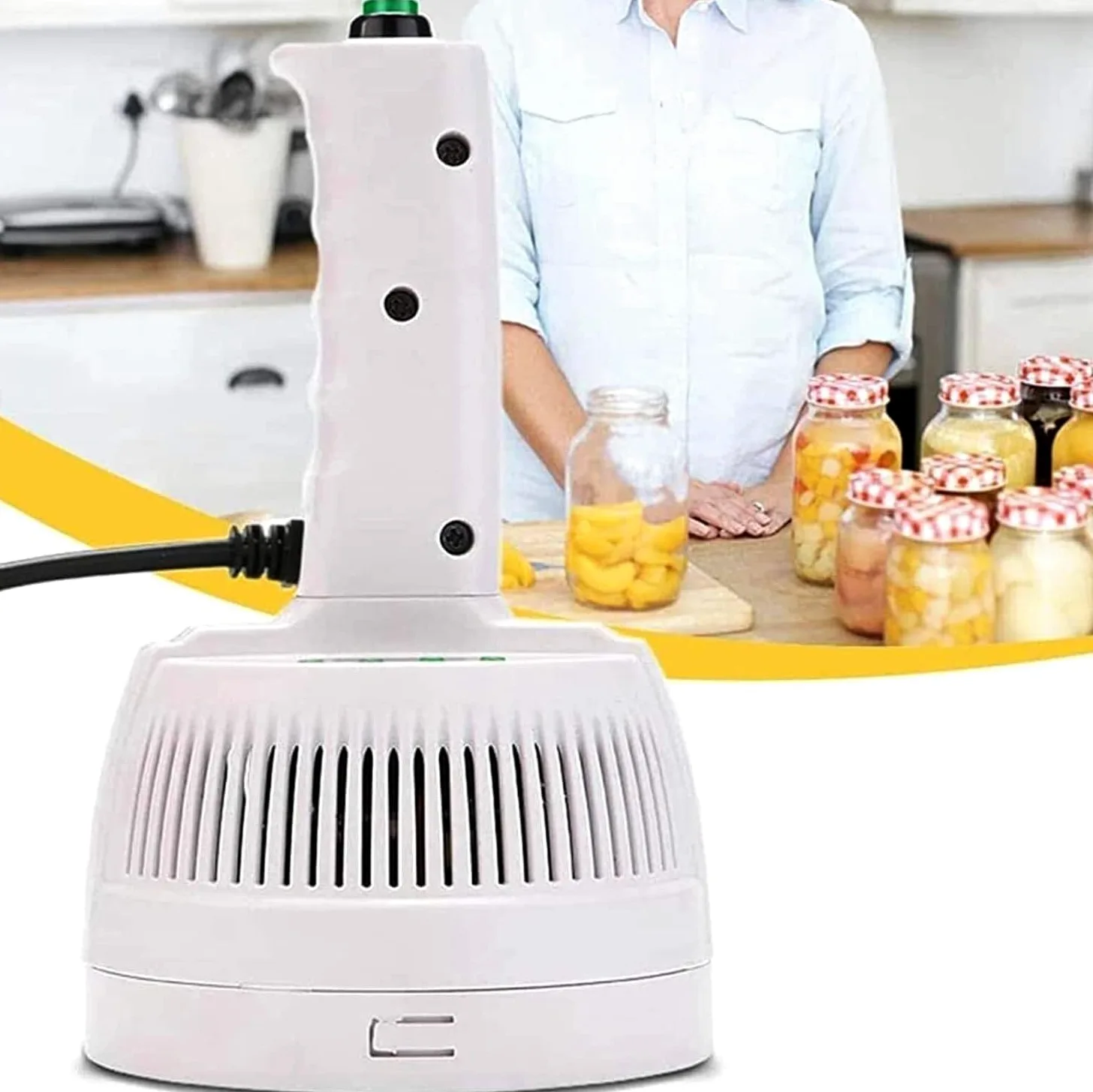 Sellador térmico manual portátil para bolsas de plástico, potencia y tiempo ajustables, longitud de sellado de 20-130 mm, máquina de sellado manual para aperitivos, dulces y alimentos, reduce el