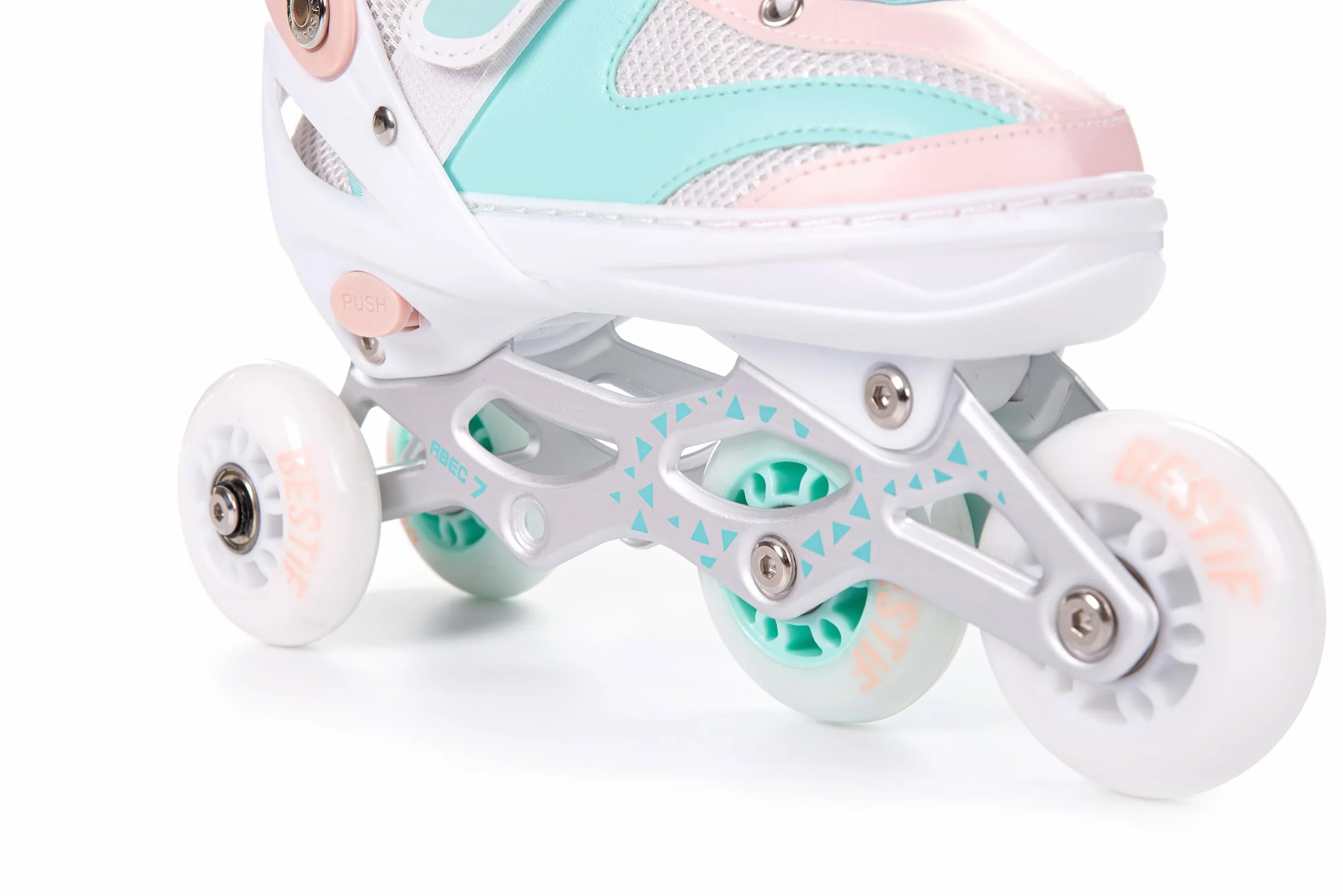 Patines en línea para niños y adultos, patines en línea 4 en 1, patines de hielo ajustables