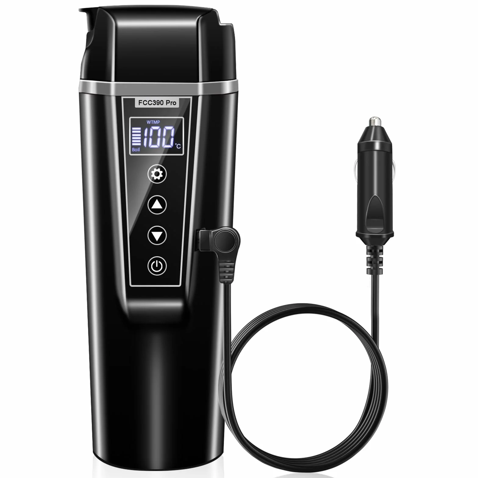 Hervidor Coche 12V/24V Eléctrico 400ml para Camión y Viaje