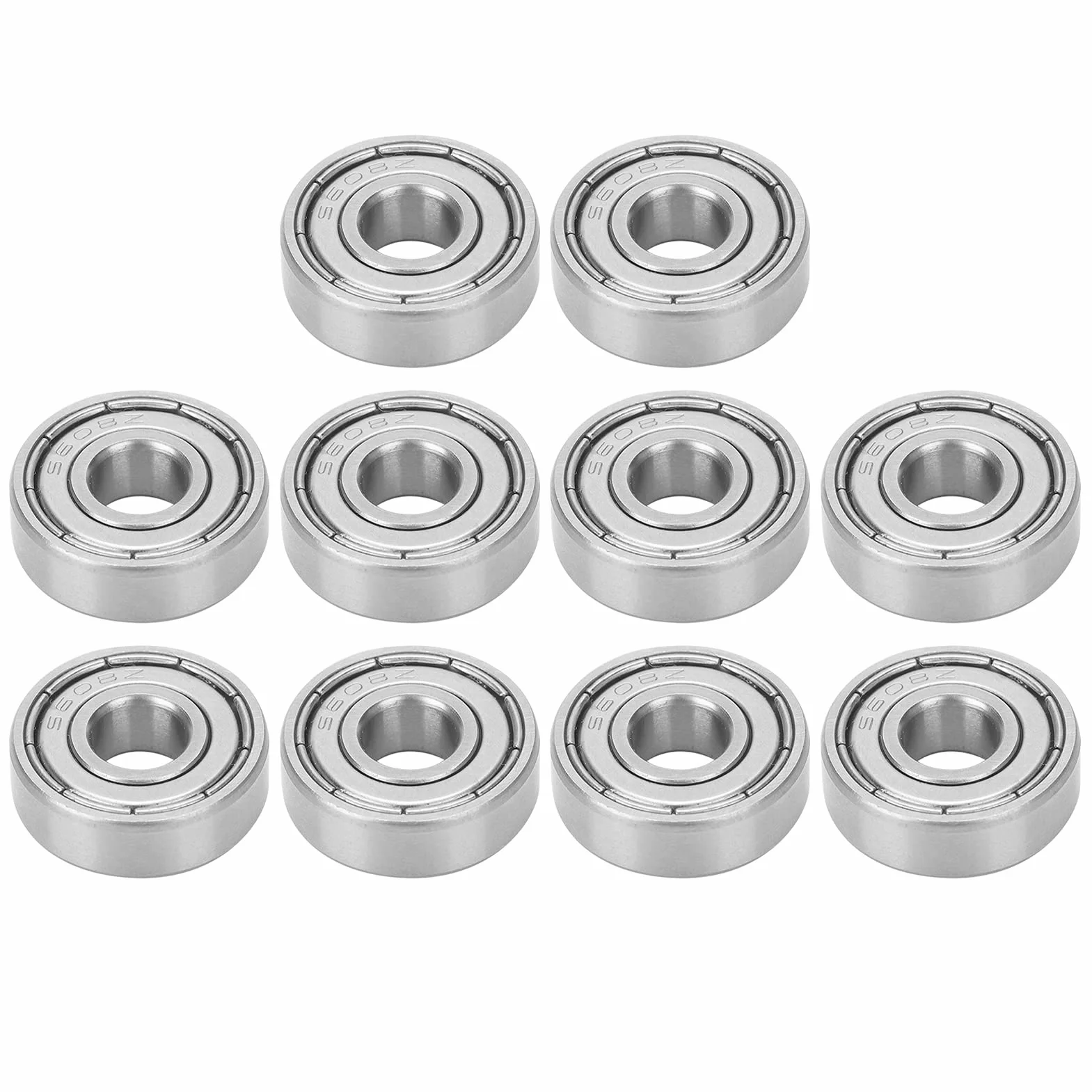 S608Z Bolas De Rodamientos De Acero Inoxidable 8x22x7mm 10 Uds.