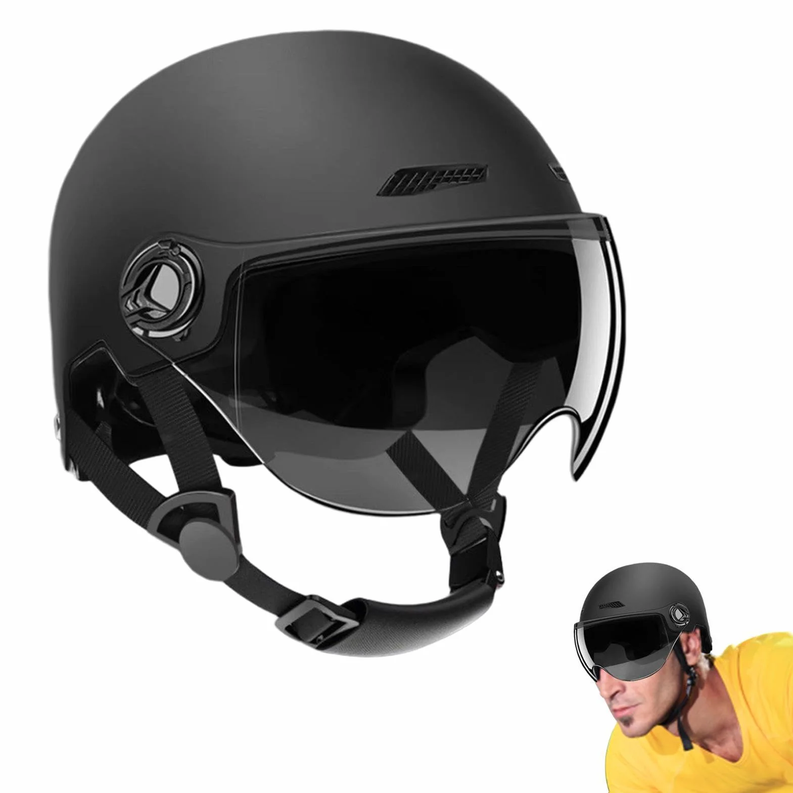 Casco Patinete Eléctrico Adulto Liberación Rápida 54-62CM