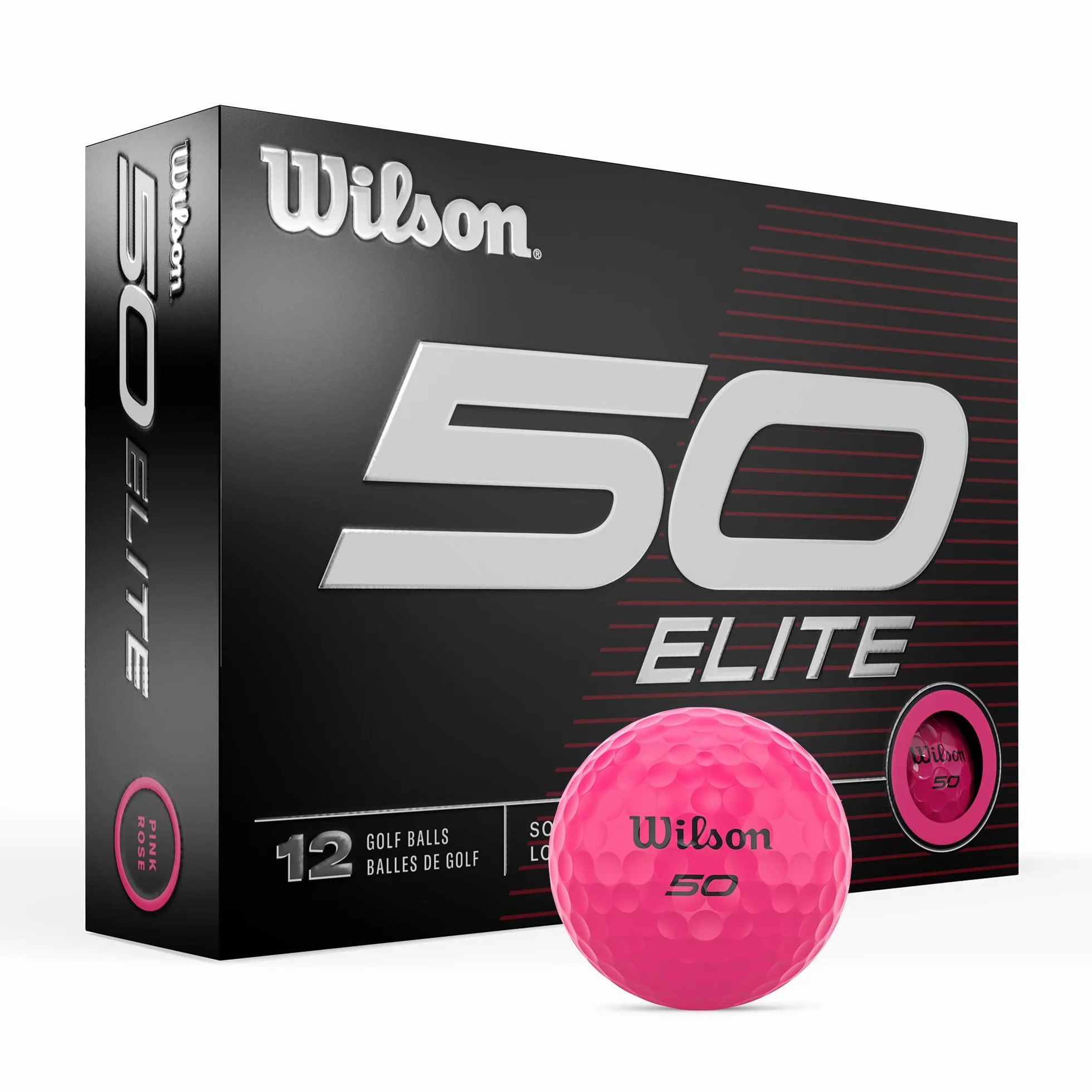 Wilson Fifty Elite Pelotas de Golf Unisex Adulto