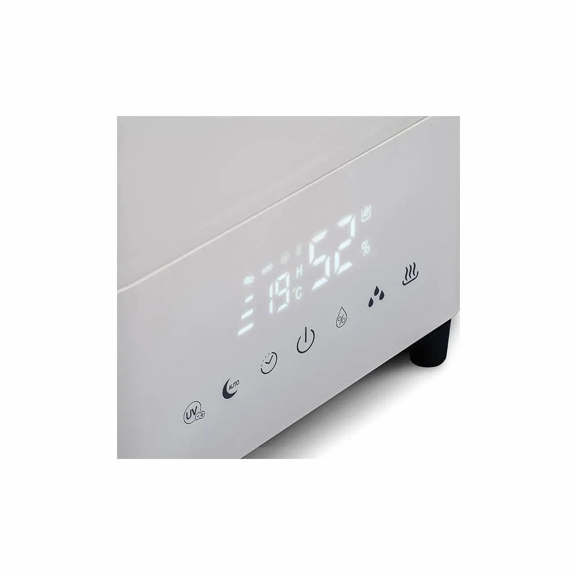 Meaco Deluxe 202 Humidificador Ultrasónico de Alta Gama con Purificador de Aire Integrado, Humidificador Silencioso para Dormitorio, Oficina y Hogar, Control de Humedad y Bajo Consumo
