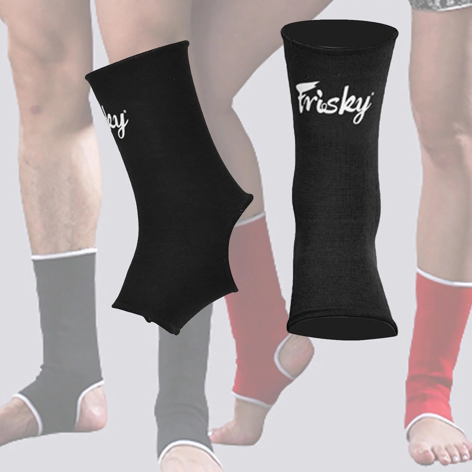 Amagogo Muay Thai Tobillera Protectora para Niños Artes Marciales MMA Negro S