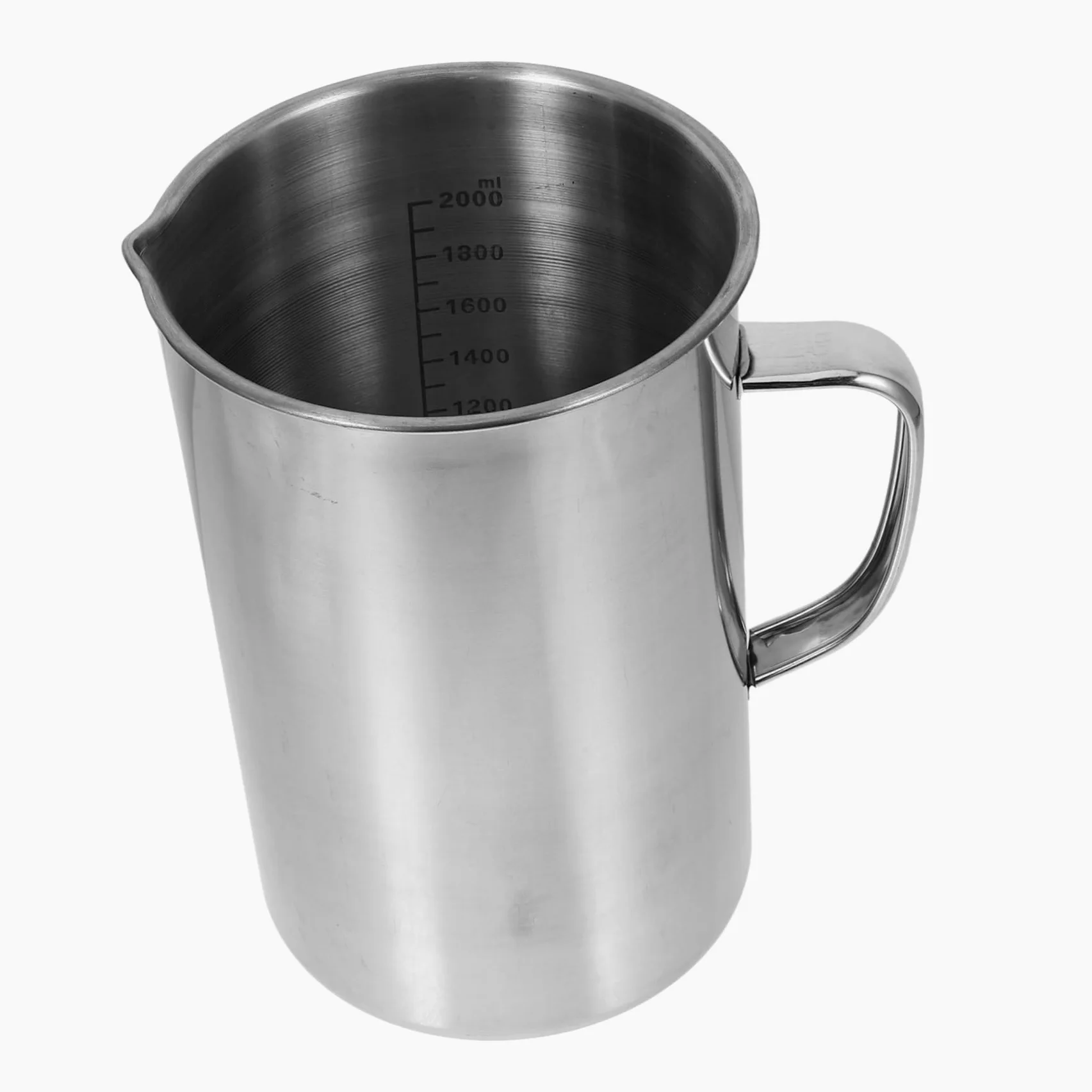 Homoyoyo Taza Medidora Asa Taza Graduada para Cocina y Laboratorio para Espumar Leche y Hornear