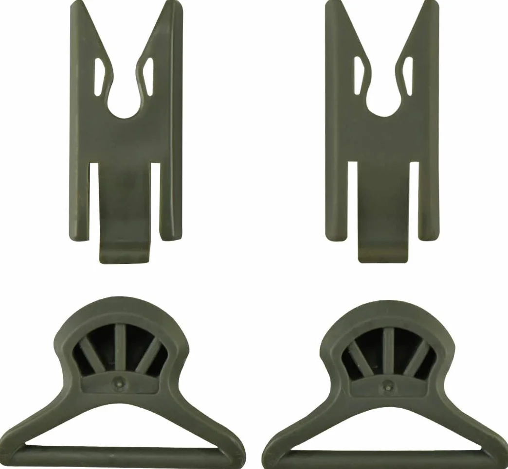 Rieles Laterales para Casco táctico, Clip Giratorio para Gafas para Correas de Gafas de 36mm de Ancho, Accesorios para Casco Airsoft para Casco ACH/Mich/Fast Equipado con riel ARC
