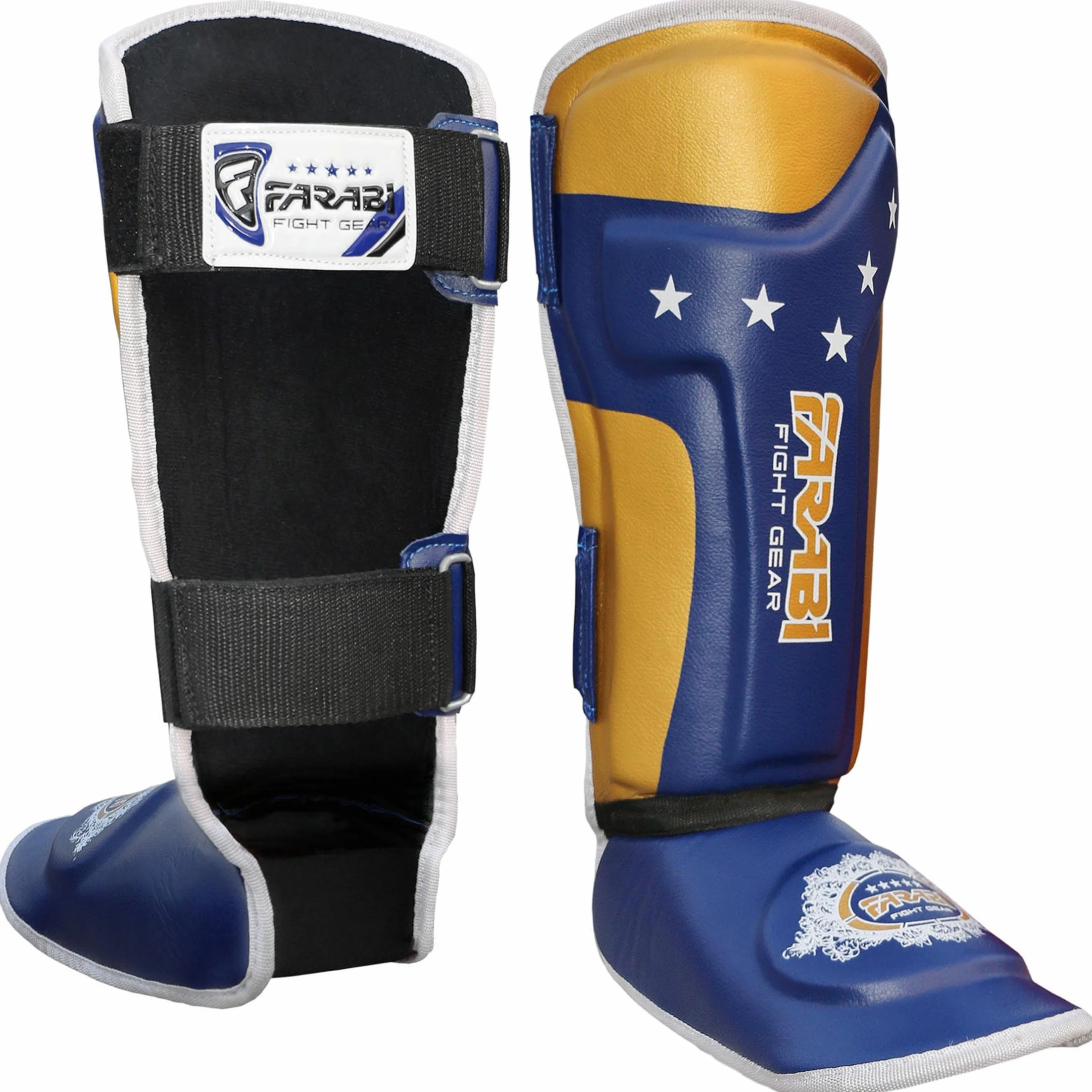 Mytra Fusion Niños Espinilleras Kick Boxing MMA Muay Thai Shin Instep Protection