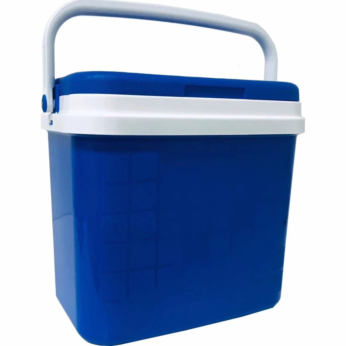 KROWN Nevera Portátil Térmica Azul y Blanco Polipropileno Capacidad
