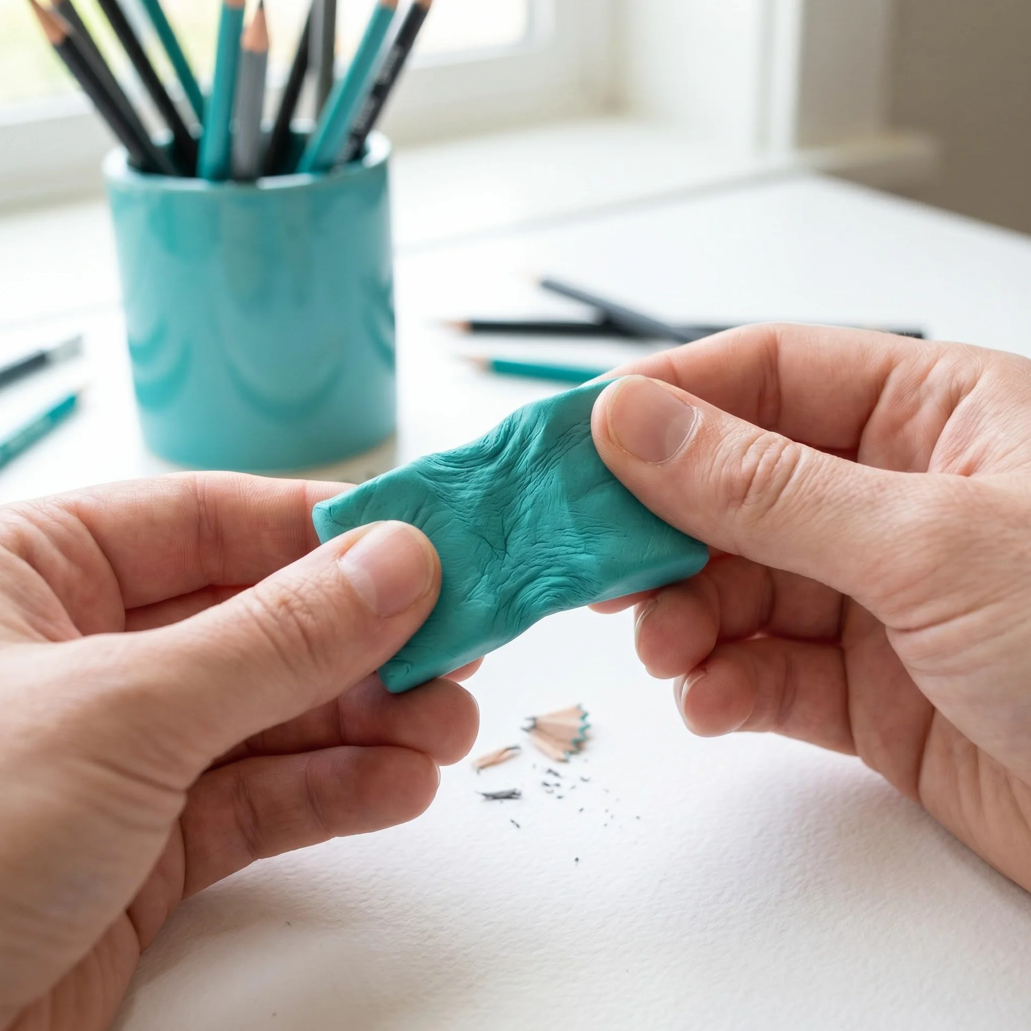 Operitacx 60 gomas de borrar maleables para artistas - Goma de borrar moldeable para dibujo - Para profesores, lápices de dibujo y estudiantes - Material escolar