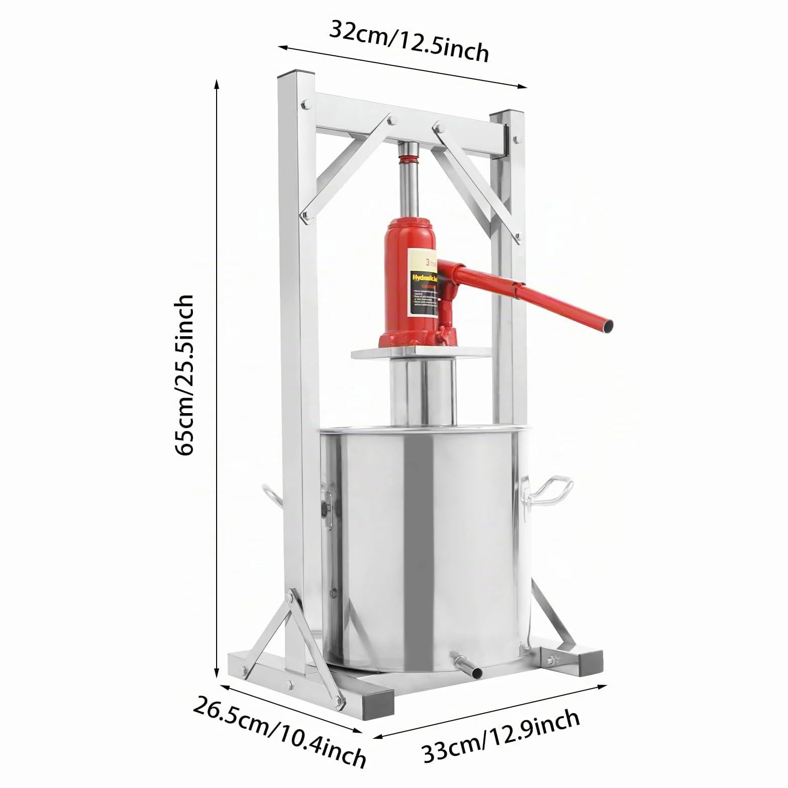 Prensa de husillo de acero inoxidable, prensa de bayas, prensa de frutas, prensa de vino, prensa de zumo, molino de frutas, prensa de vino de frutas, prensas de vino hidráulicas, kit de construcción