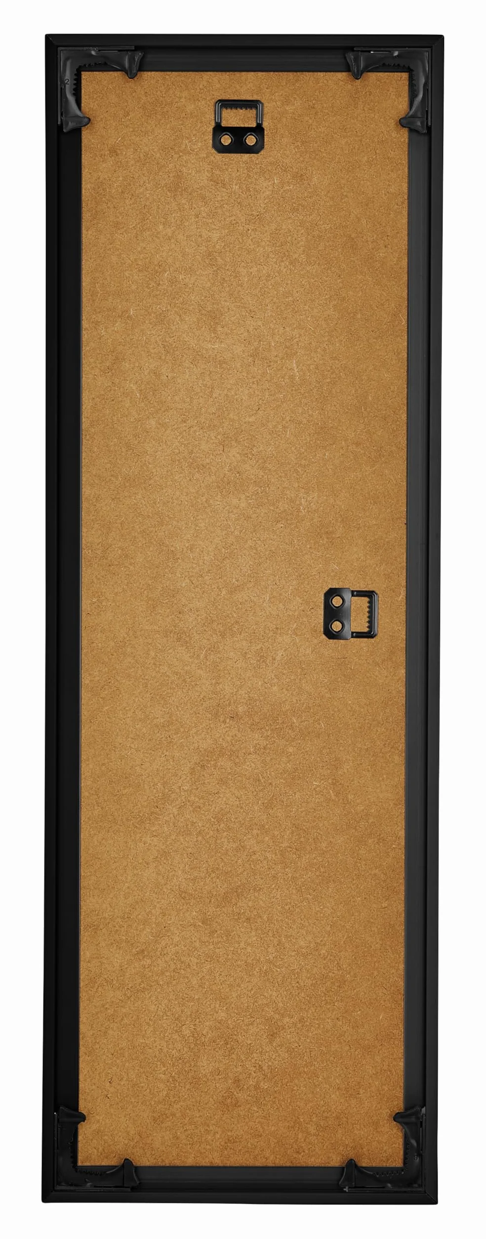 Marco de foto 37,5x98 cm Negro Mate Plástico cristal acrílico antirreflectante Easy
