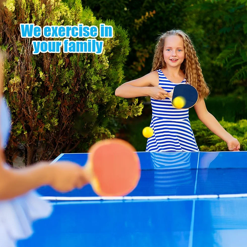 Pelotas de Ping Pong 50 Unidades 40 mm Mezclados Colores Entrenamiento