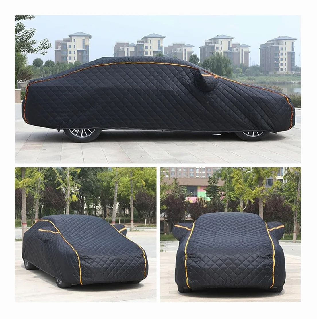 Funda Coche Antigranizo para Mercedes Viano Marco Polo 514x192,8x198cm Anti-caída de Rocas Anti-Granizo Extra Grueso