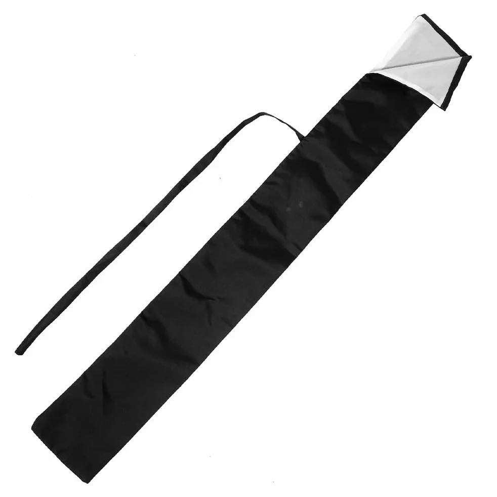 Cabilock 2 unids vaina multifuncional bolsa espadas titular fu portátil cubierta blanca cm katana samurai correa almacenamiento japonés bolsa espada negra