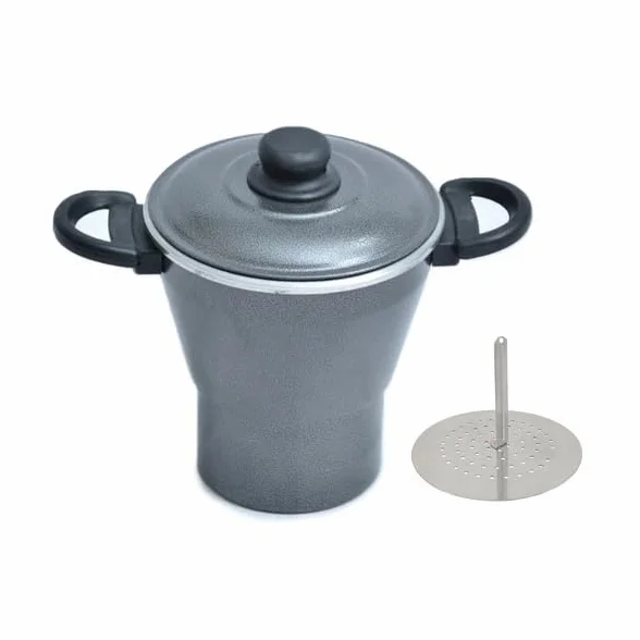 Cuscuzeira de Aluminio 14cm