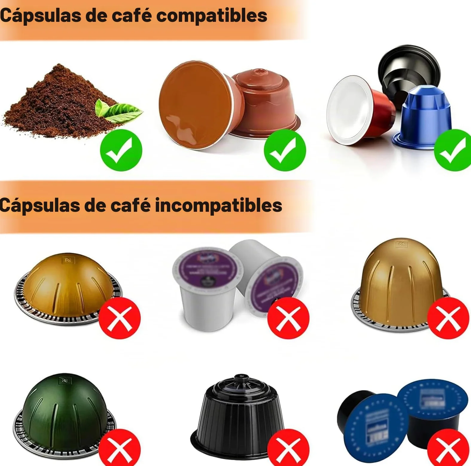 Máquina de café expreso portátil,Cafetera Cápsula de Espresso 3 en 1 | 15 bar,7500mAh,Autocalentamiento,compatible con cápsulas Nes y DG y café molido,para Oficina Viaje Camping(con bolsa)