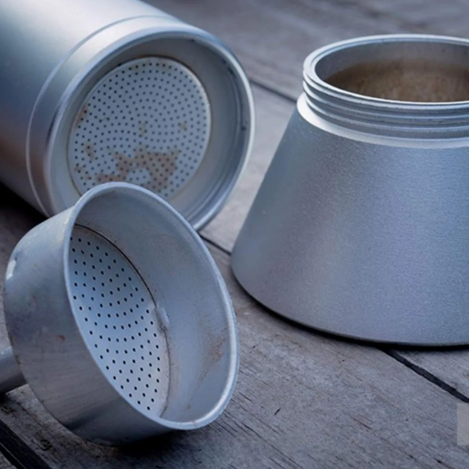 Cafetera de 150 ml Moka Pot de 3 tazas para estufa, cafetera italiana de acero inoxidable (150 ml)