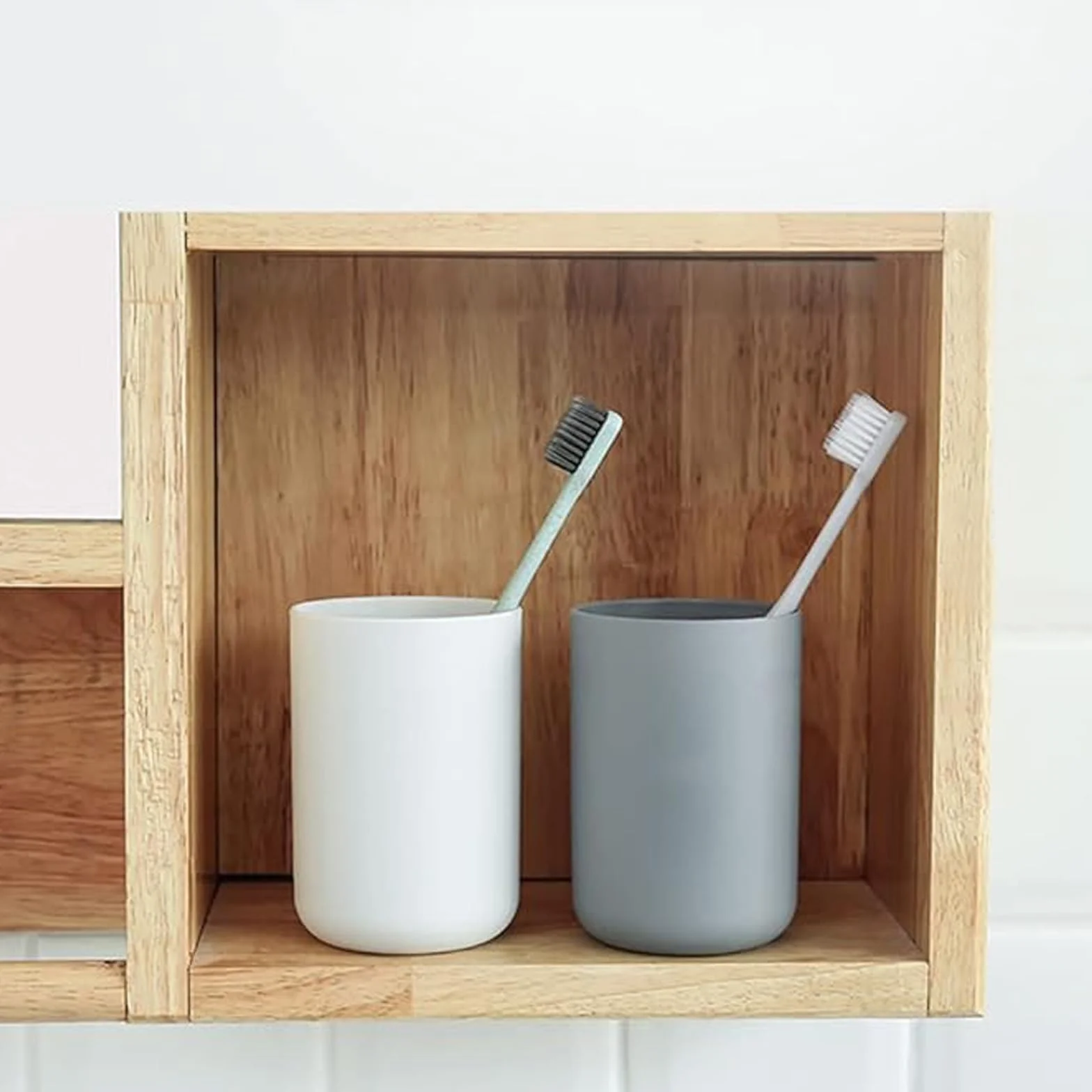 Xpieoyrm 3 Piezas 300ml Soporte Organizador de Cepillos Dientes, Accesorio de baño, para Cepillos Eléctricos, Tradicionales y Pasta de Dientes, Reutilizables Portacepillos De Dientes para Hogar