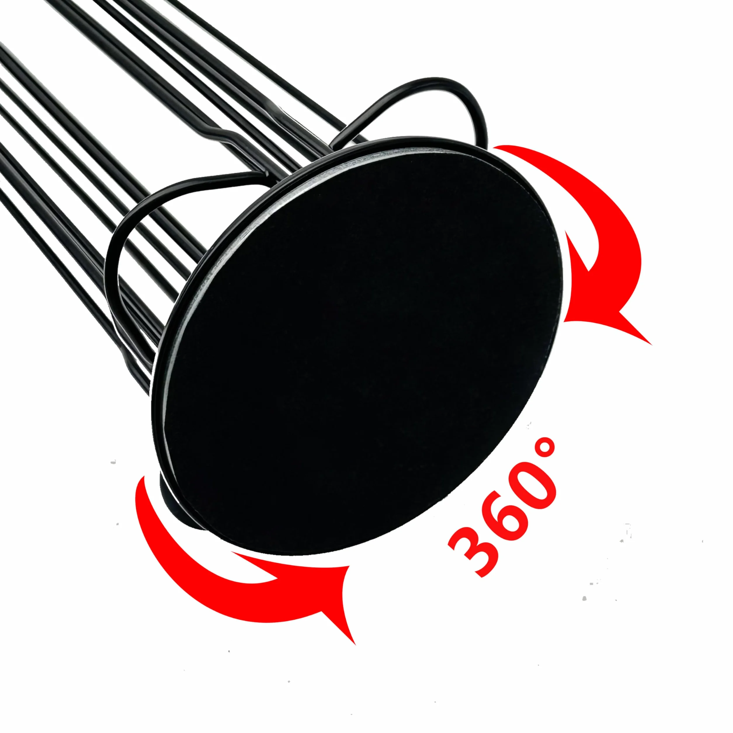 Vertuo - Soporte de carrusel para 28 cápsulas Nespresso Vertuo, organizador de almacenamiento con espacio adicional para Coffee Mate Silent Rolling, color negro