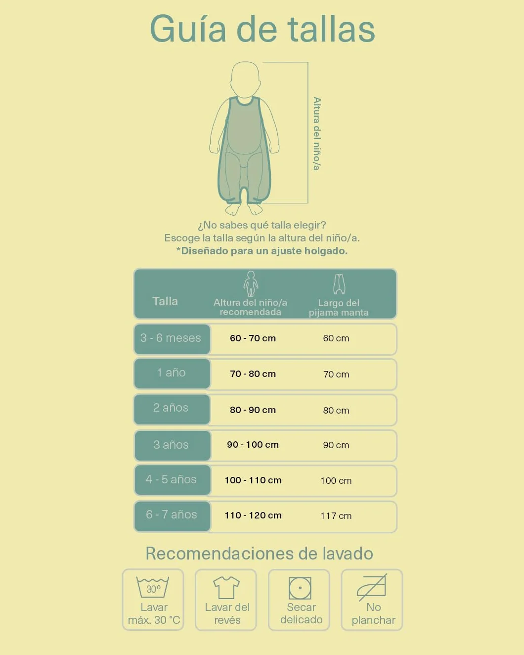 Pijama Burbuja con Pies 0.5 TOG 80 cm 2 años 100% Algodón Oeko-Tex 100 Balloons