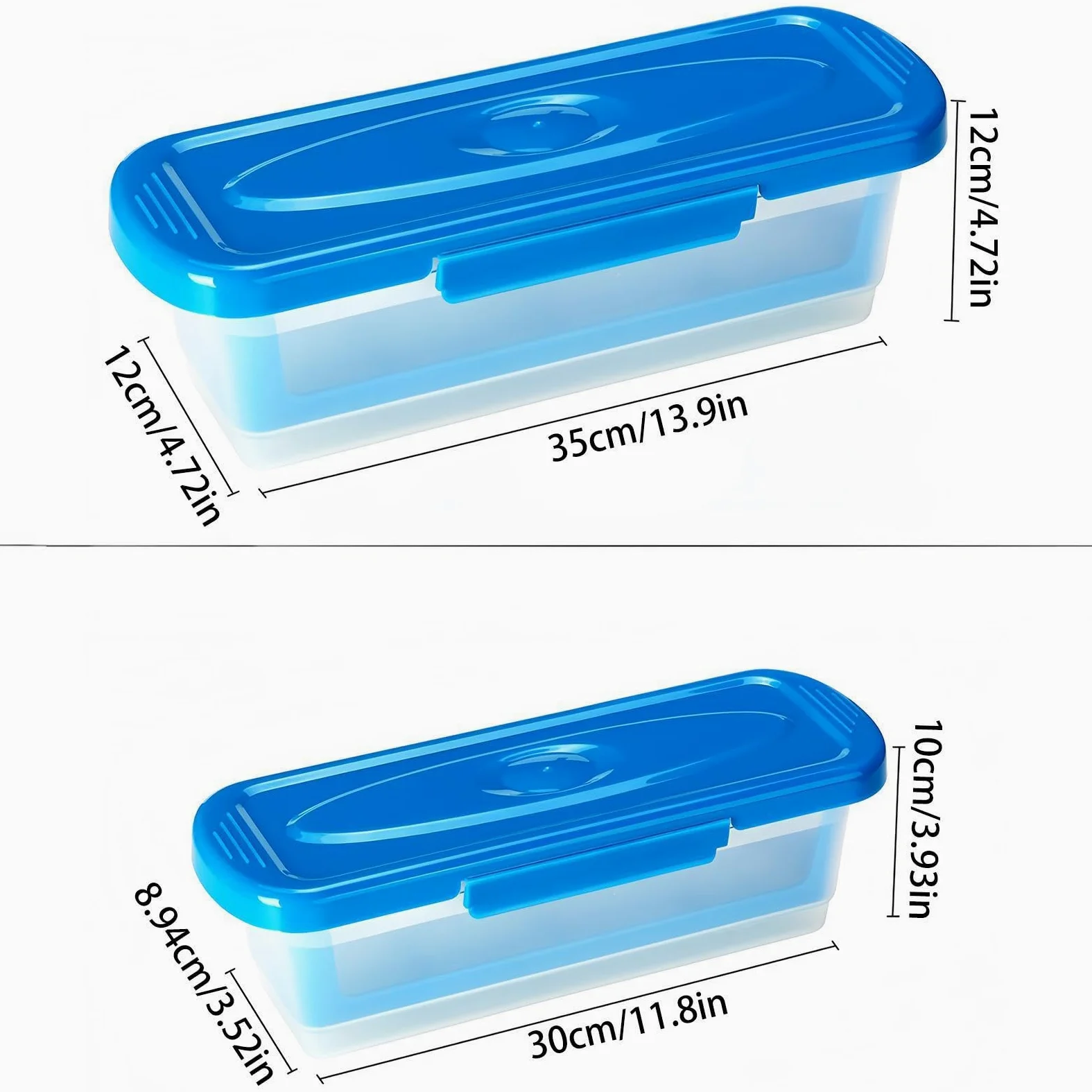 Genérico Bol Agitador Para Empanar Con Tapa 2 Piezas Utensilios Cocina | Recipiente Agitador Para Empanar Pescados Alitas De Pollo, Verduras, Hogar, Cocina, Restaurante, Y Comedor