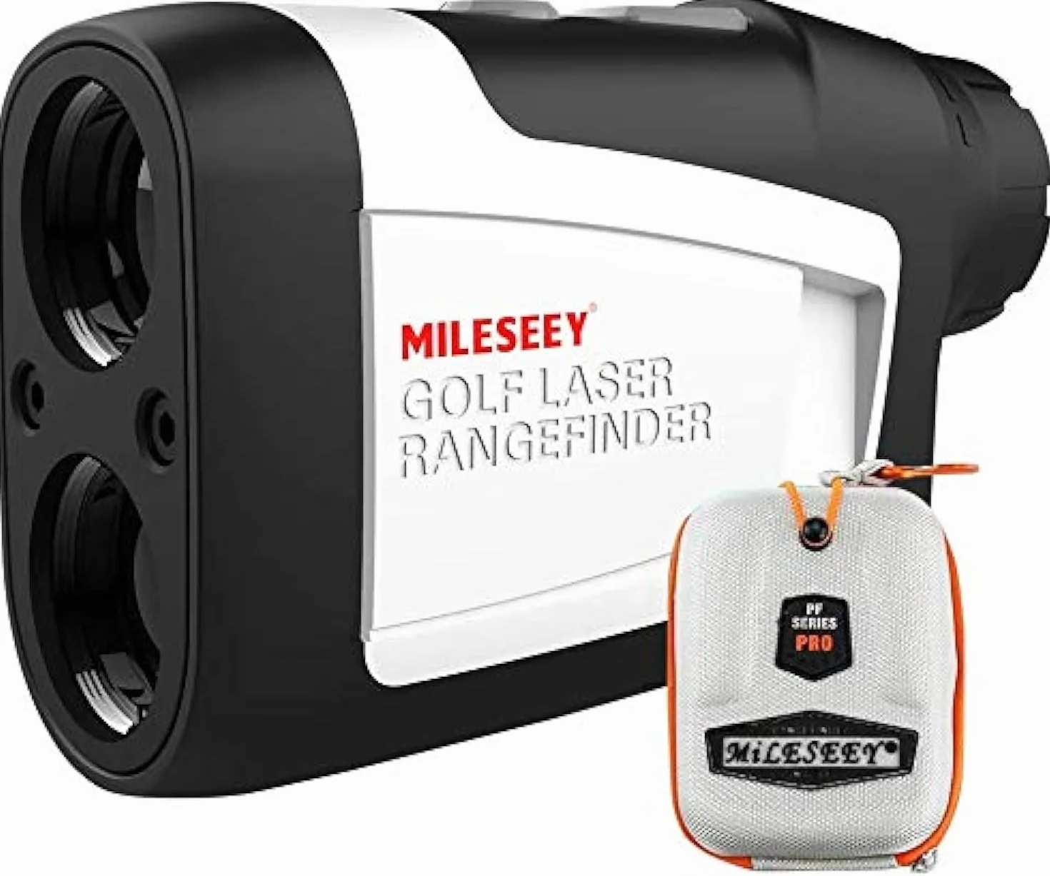 MiLESEEY Telémetro Láser de Golf 1000M, Precisión ±0,5M, Slope On/Off, Bloqueo de Bandera, Vibración, Aumento 6X