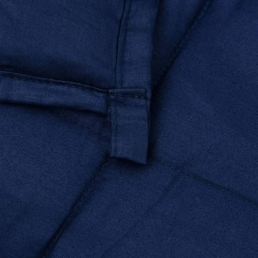INLIFE Manta ponderada azul 120 x 180 cm 9 kg tejido casa y jardín, ropa (9,3 kg)