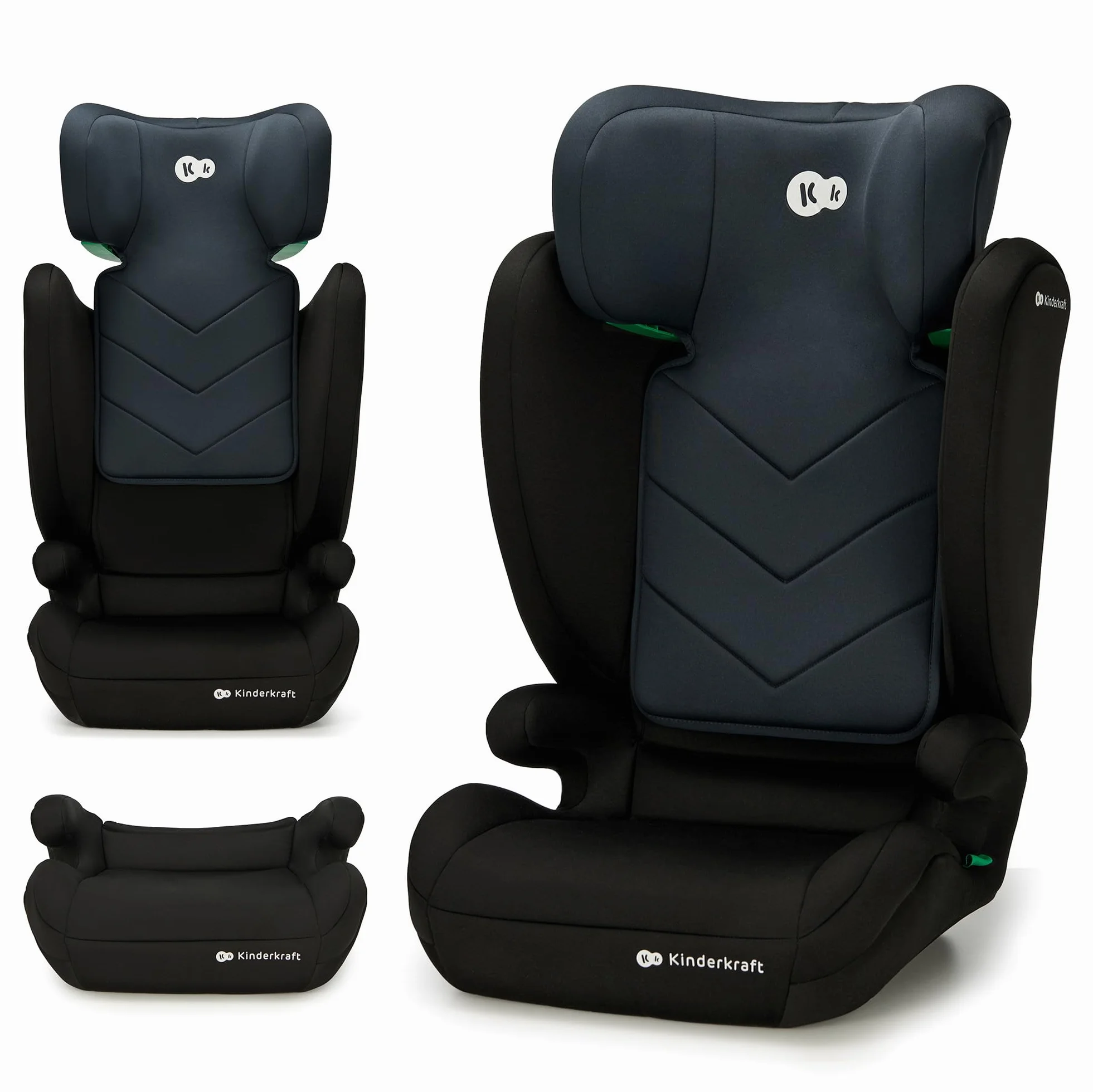 Kinderkraft I-SPARK Silla de coche i-Size Grupo 2/3 100-150 cm 15-36 kg 4,85 kg Negro