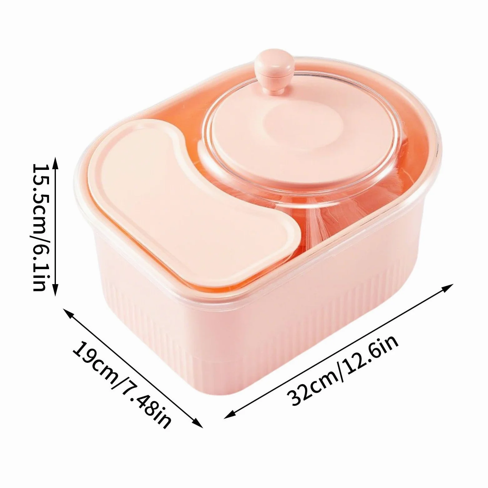 Centrifugadora Limpiadora De Verduras Y Frutas Para Cocina Tapa Segura Con | Cepillo Manual De Frutas Y Verduras Para Tomate Patata Pimiento Pepino Zanahoria Lechuga Uvas Cerezas