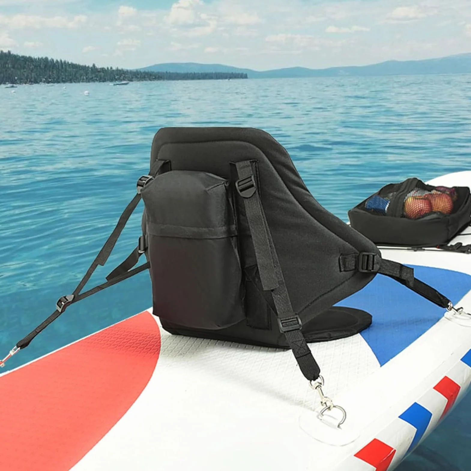 Asientos De Kayak Con Respaldo | Asiento Para Tabla De Paddle Surf | Silla Extraíble Ajustable Con Bolsa Para Tabla Paddleboard Bote Equipo Kayak Hombre Mujer Niño