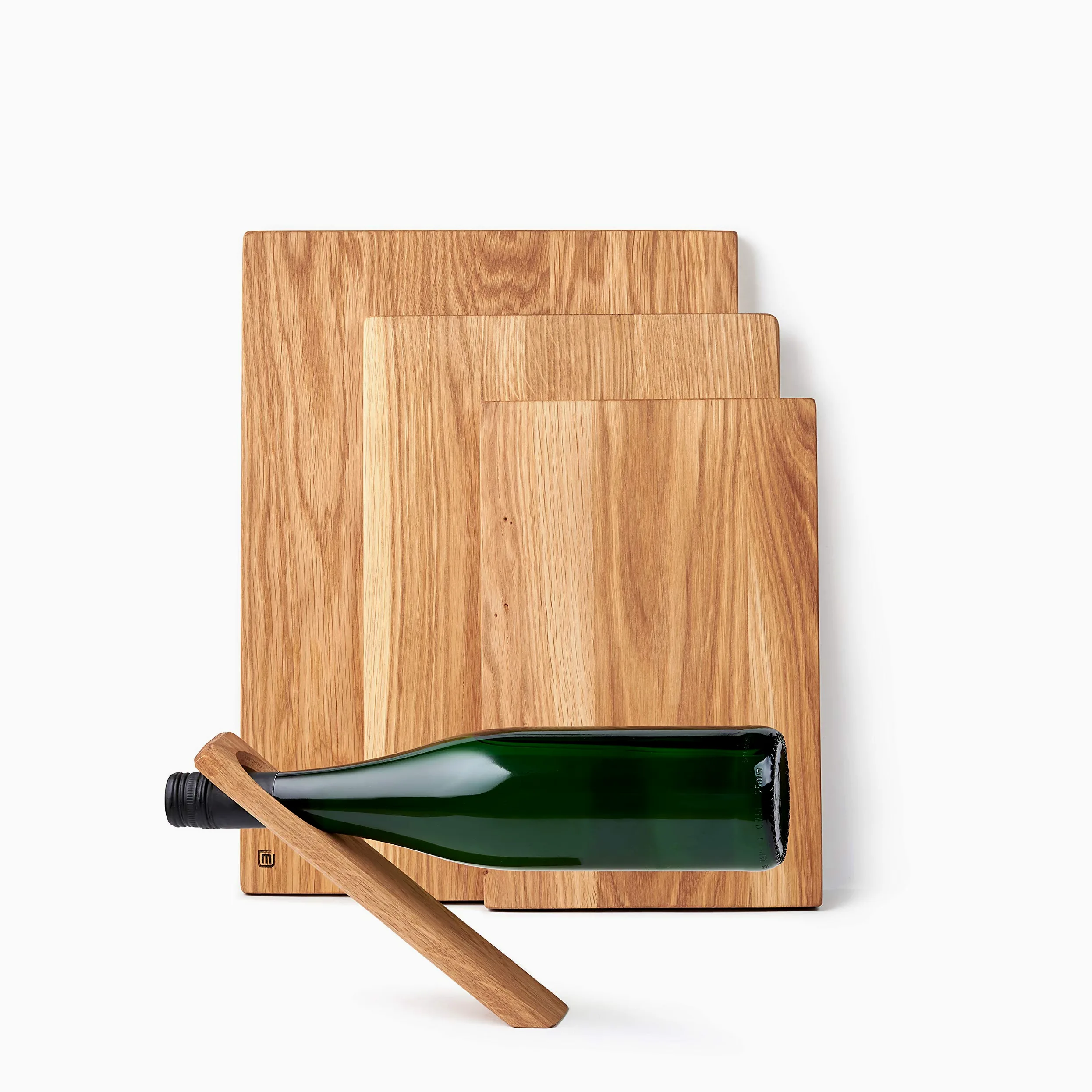 Inoxidable dings Tabla de cortar clásico roble, madera, 40 x 30 cm