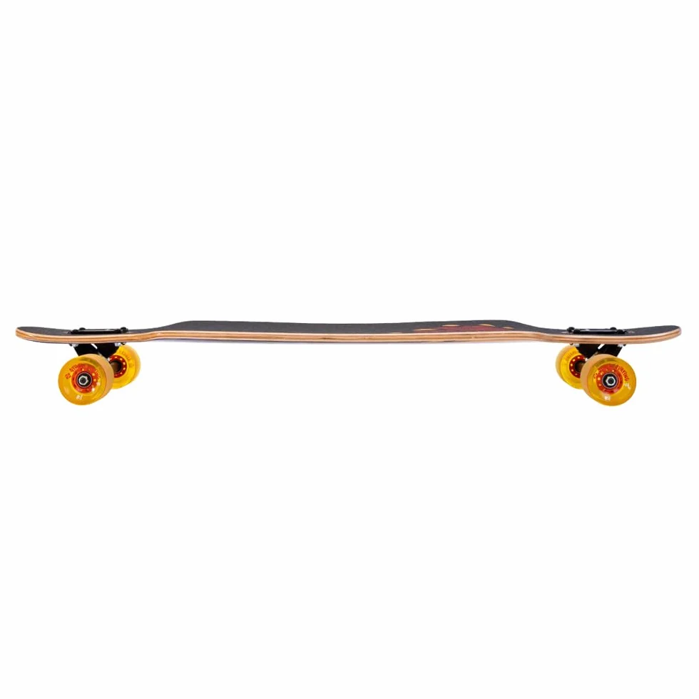 Bahamut Longboard Drop Through Freeride 39" Maple Curve Ejes Reverse Kingpin Ruedas 70 mm