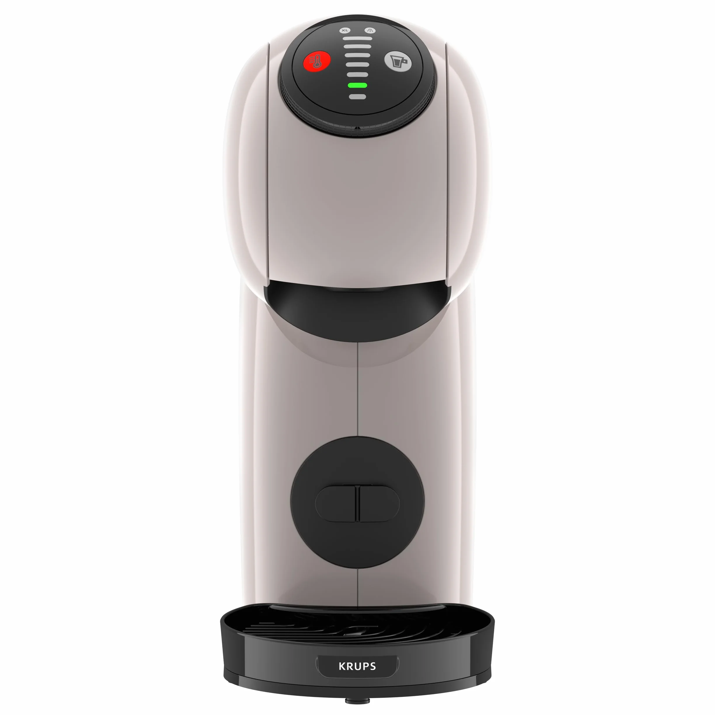 Krups NESCAFÉ Dolce Gusto KP243A GENIO S Máquina de taza de café para diferentes bebidas, compacta, alta presión, tamaños ajustables en XL, espresso perfecto en solo 30 segundos, apagado automático | Ofrece una función XL de hasta 300 ml y se adapta bien