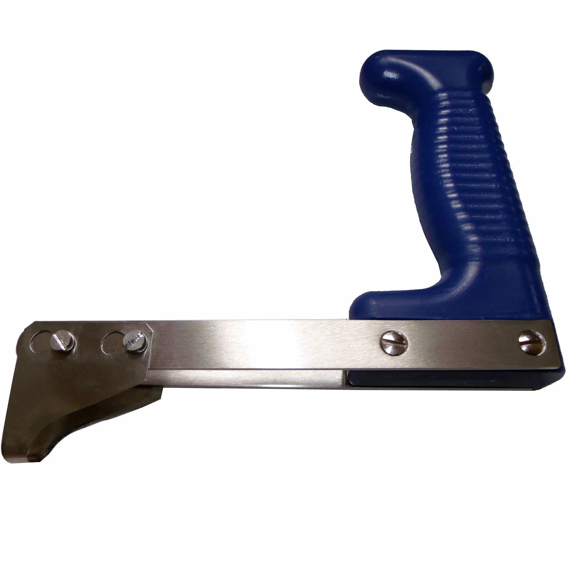 Metzger - Extractor de aletas (acero inoxidable, hoja de 14 mm), color azul