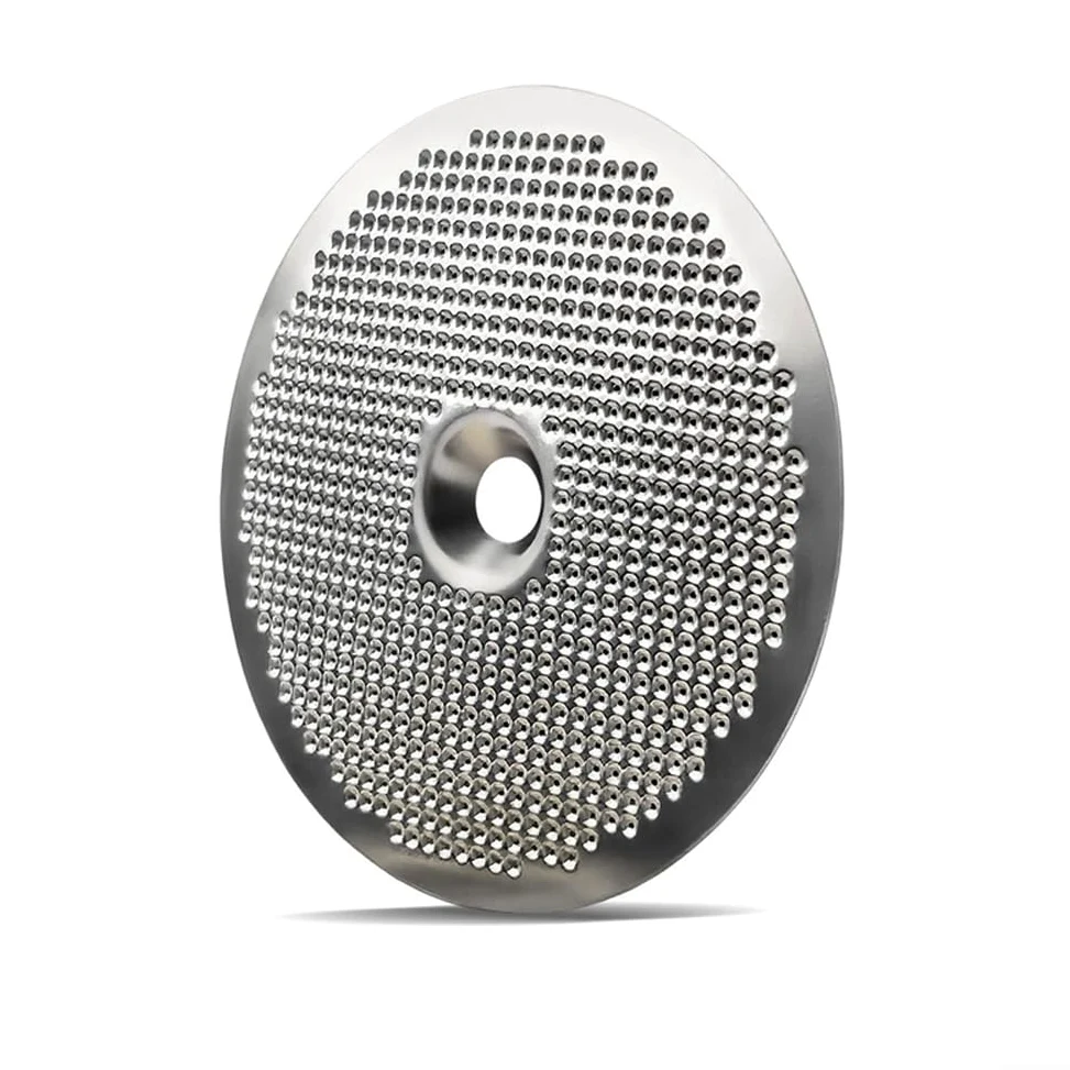 Kit de repuesto de cabezal de preparación para cafetera con pantalla de filtro y anillo de sellado para máquina de café espresso, acero inoxidable, tono dorado (juego