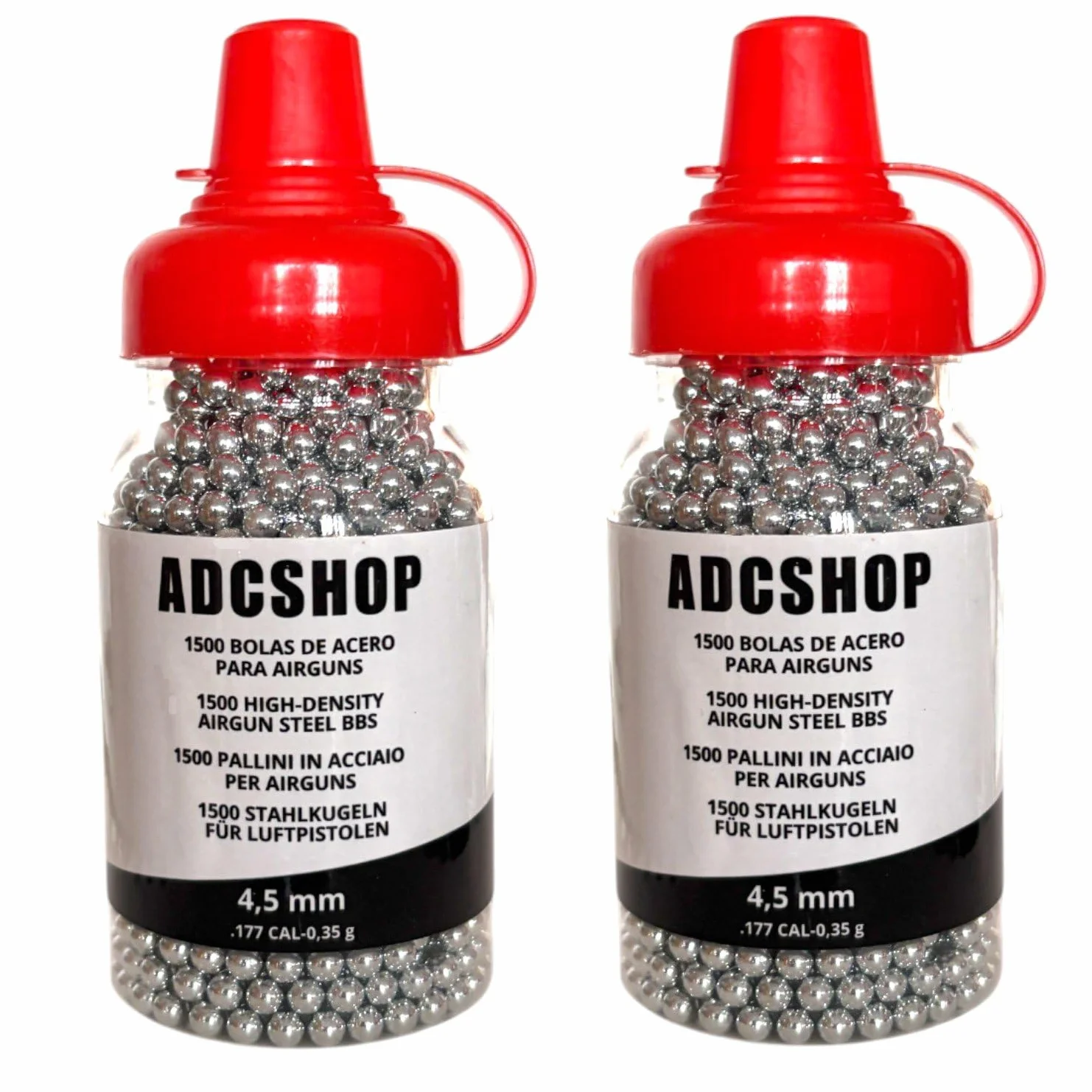 Bolas Acero 4.5mm 3000 para Pistolas CO2