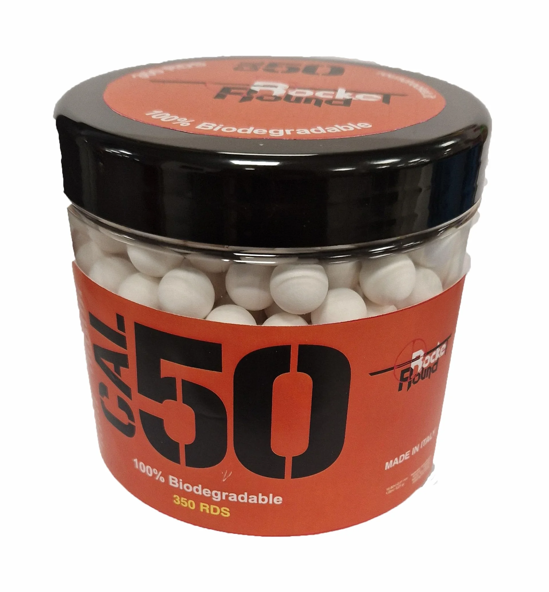 Rocket Calibre 50 RAM Frasco 350 Unidades Bolas Redondas para Armas Umarex
