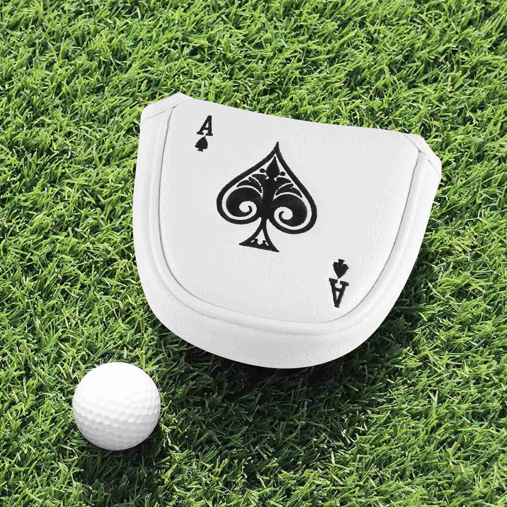 Cubierta magnética para putter de golf, compatible con 2 Ball, LH