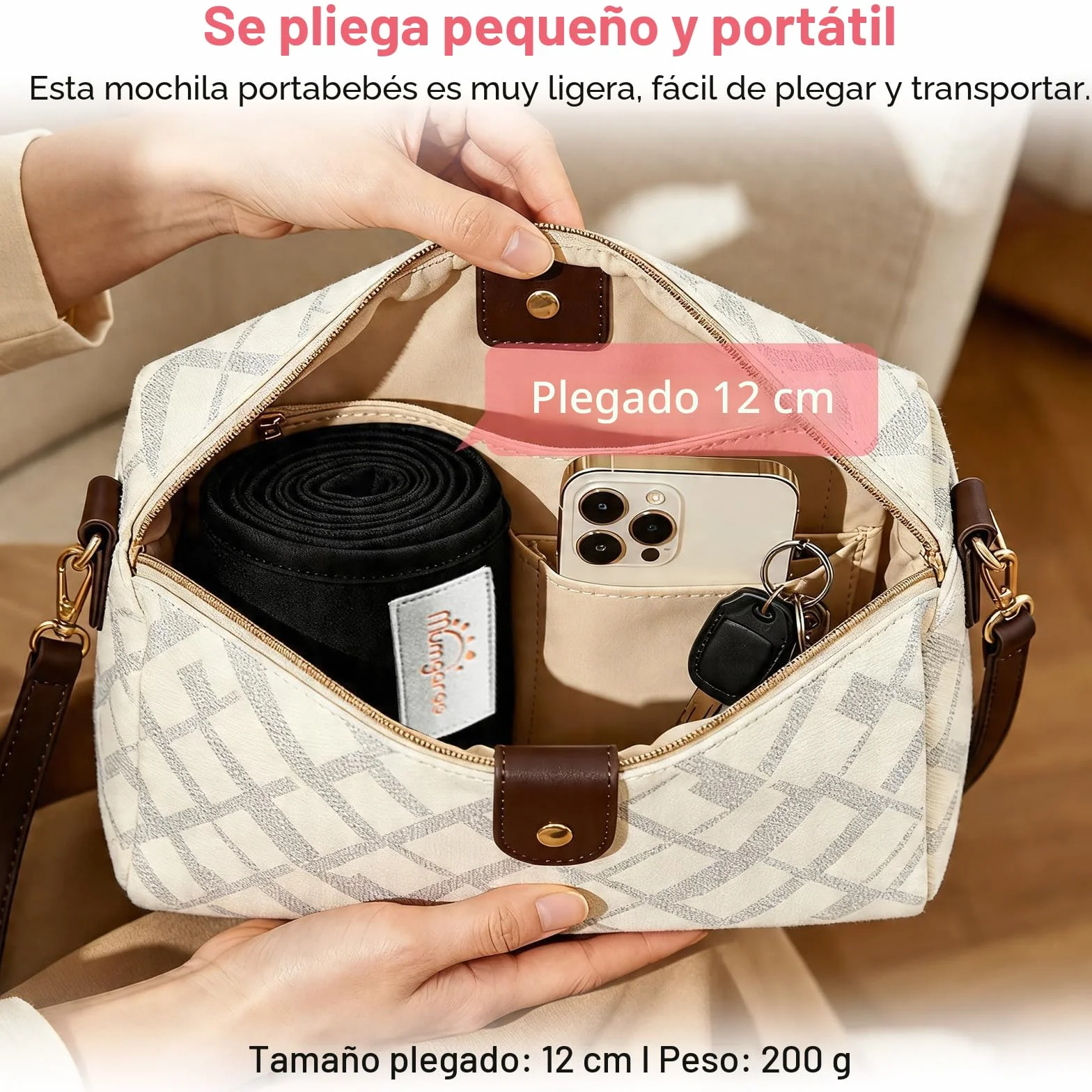 Portabebe Mochila Multifuncional 0-36 Meses 15 kg