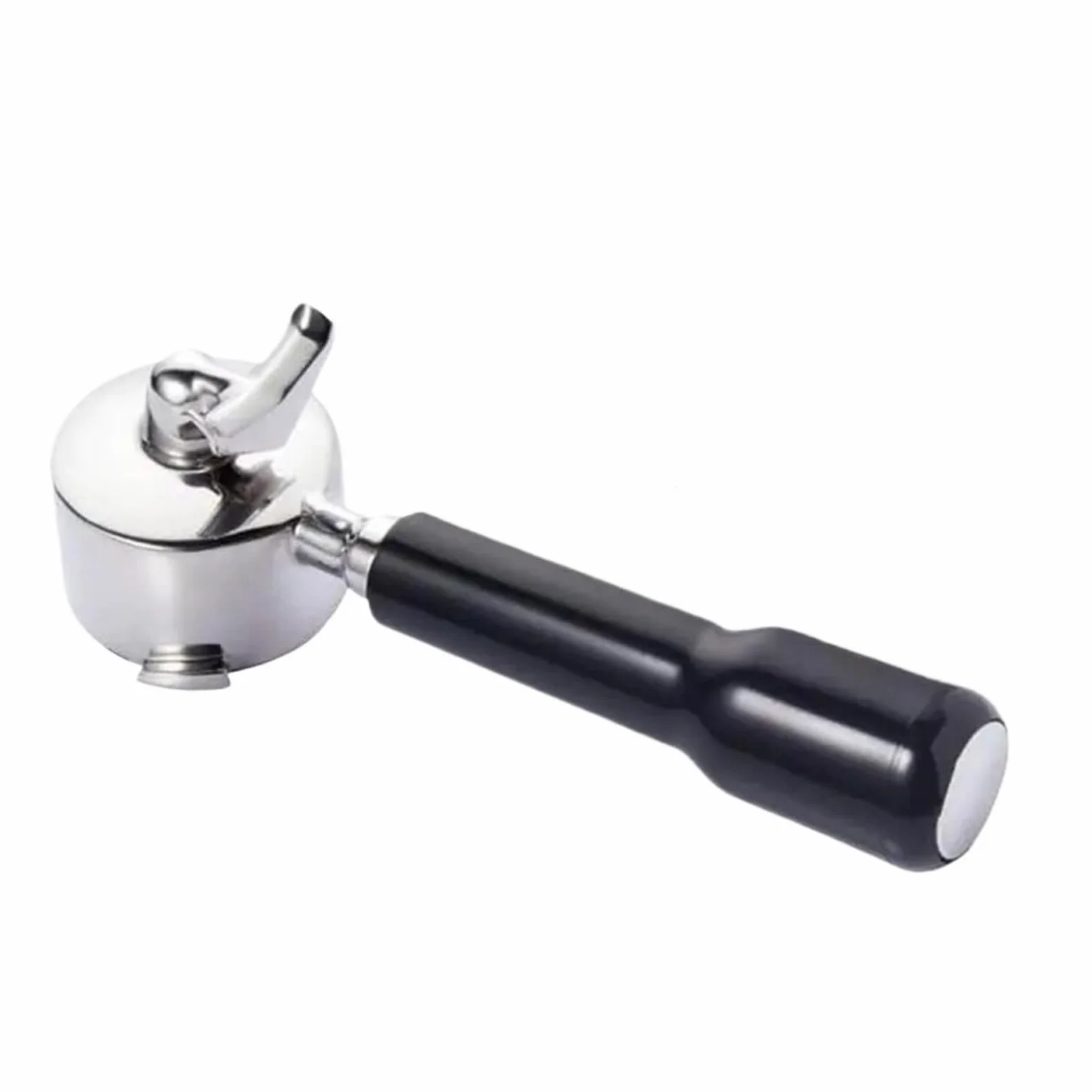 Portafiltro De Café De 51Mm Con 3 Orejas Y Doble Boquilla, Compatible Con Mango DeLonghi, Dedica EC680/EC685/EC785/EC820/EC850/EC860