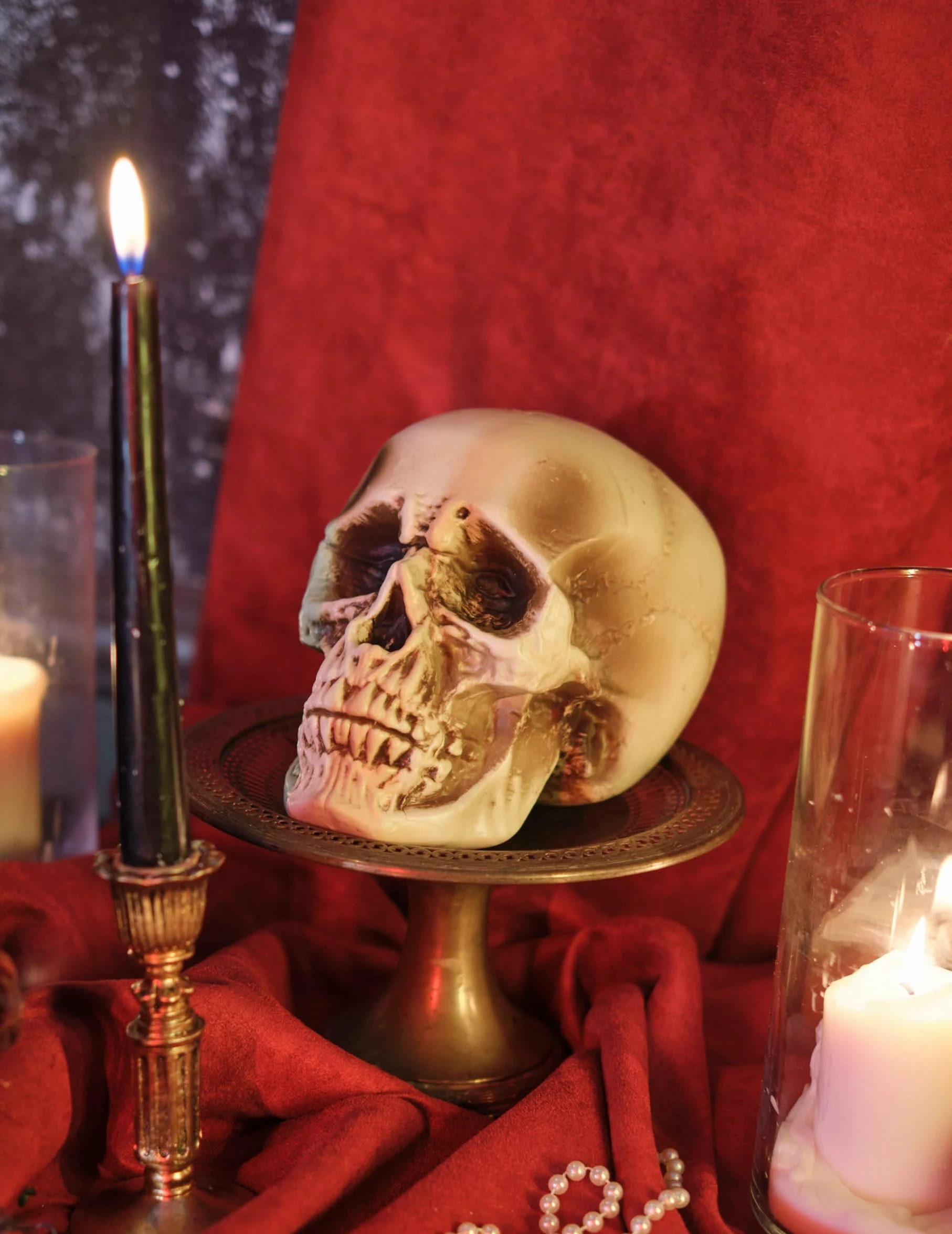 DEGUISE TOI Decoración Calavera de plástico