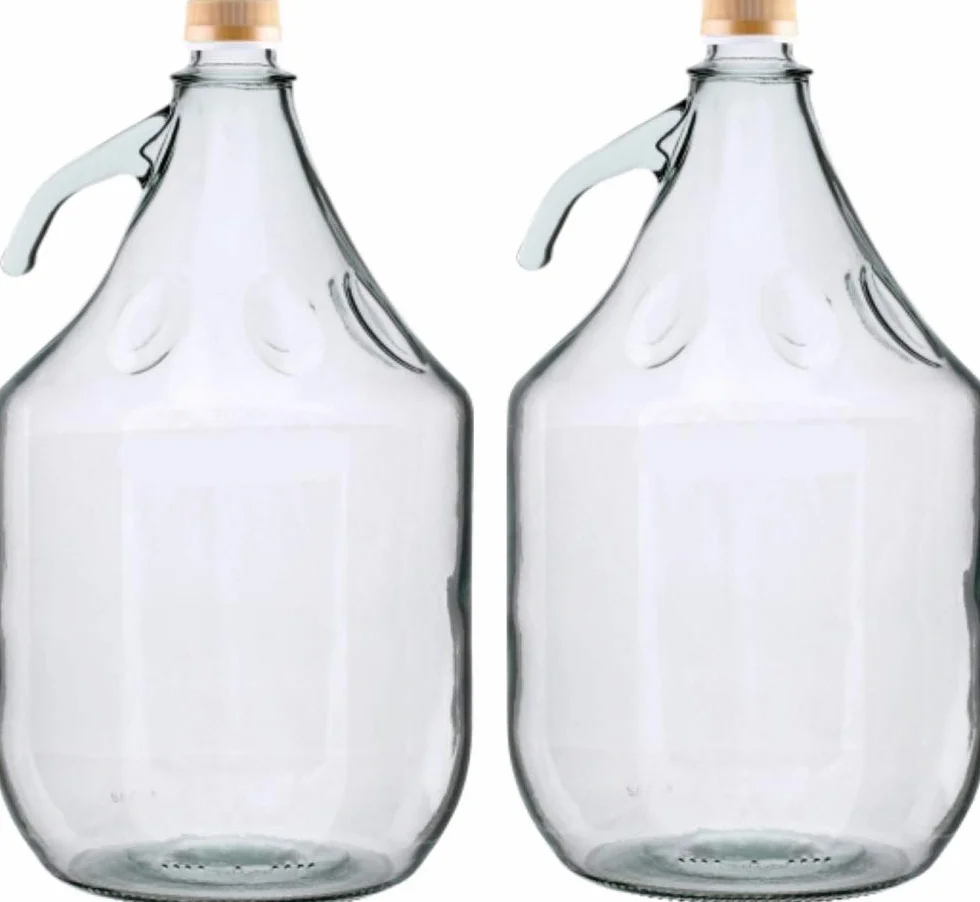 Unbekannt 2 globos de fermentación de 5 litros con cierre de rosca para botella de cristal